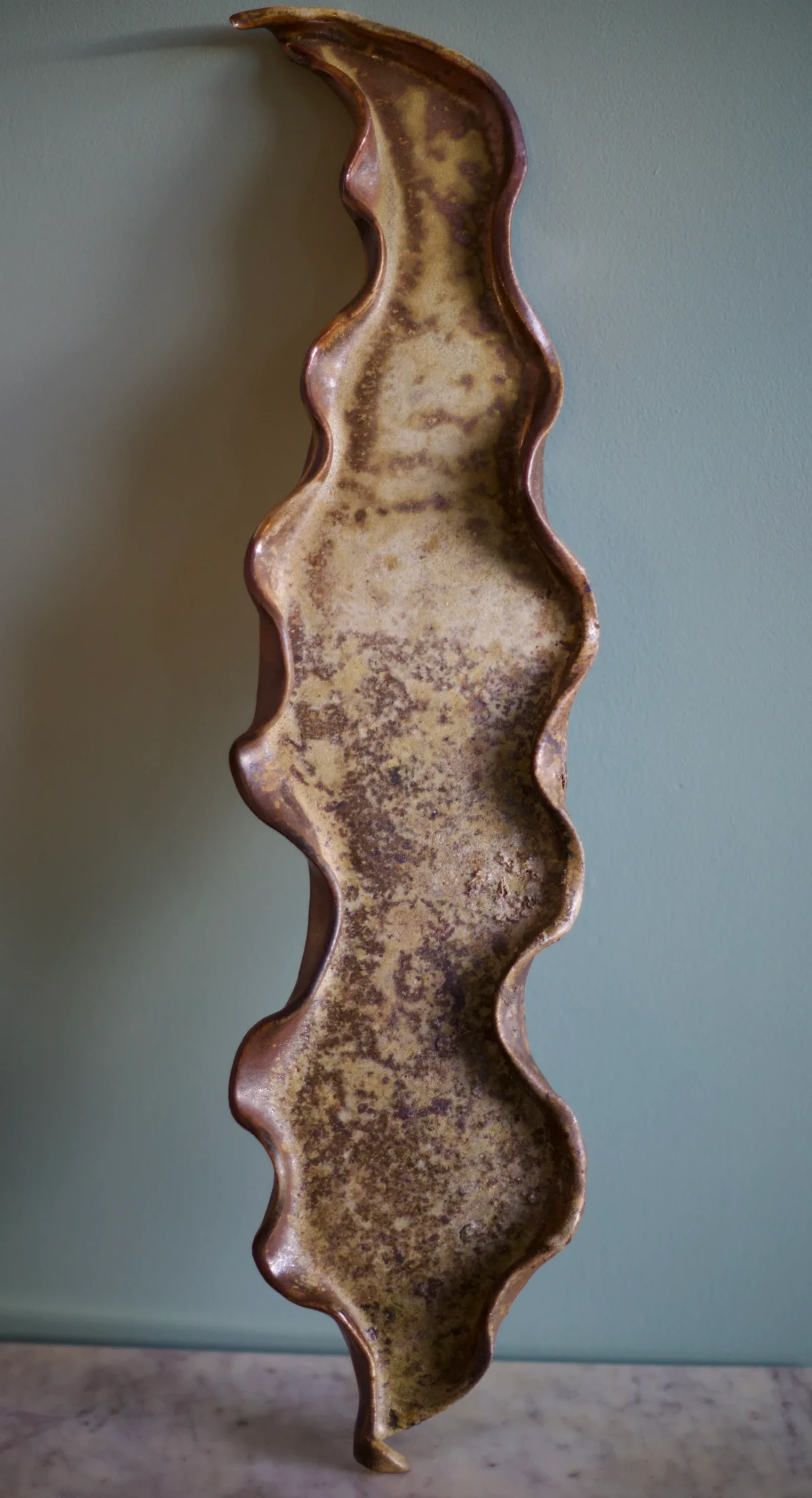 Sea Snake Platter by Stoneware by Susannah Wilson