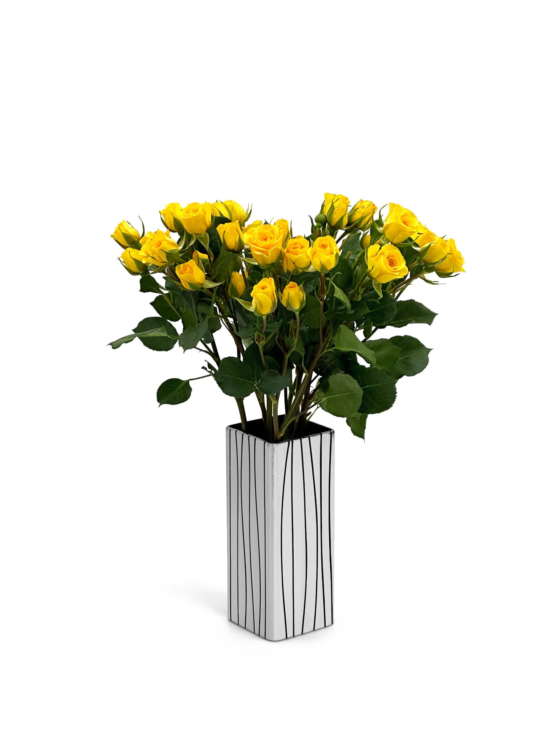Etched Steel Flower Vases 6