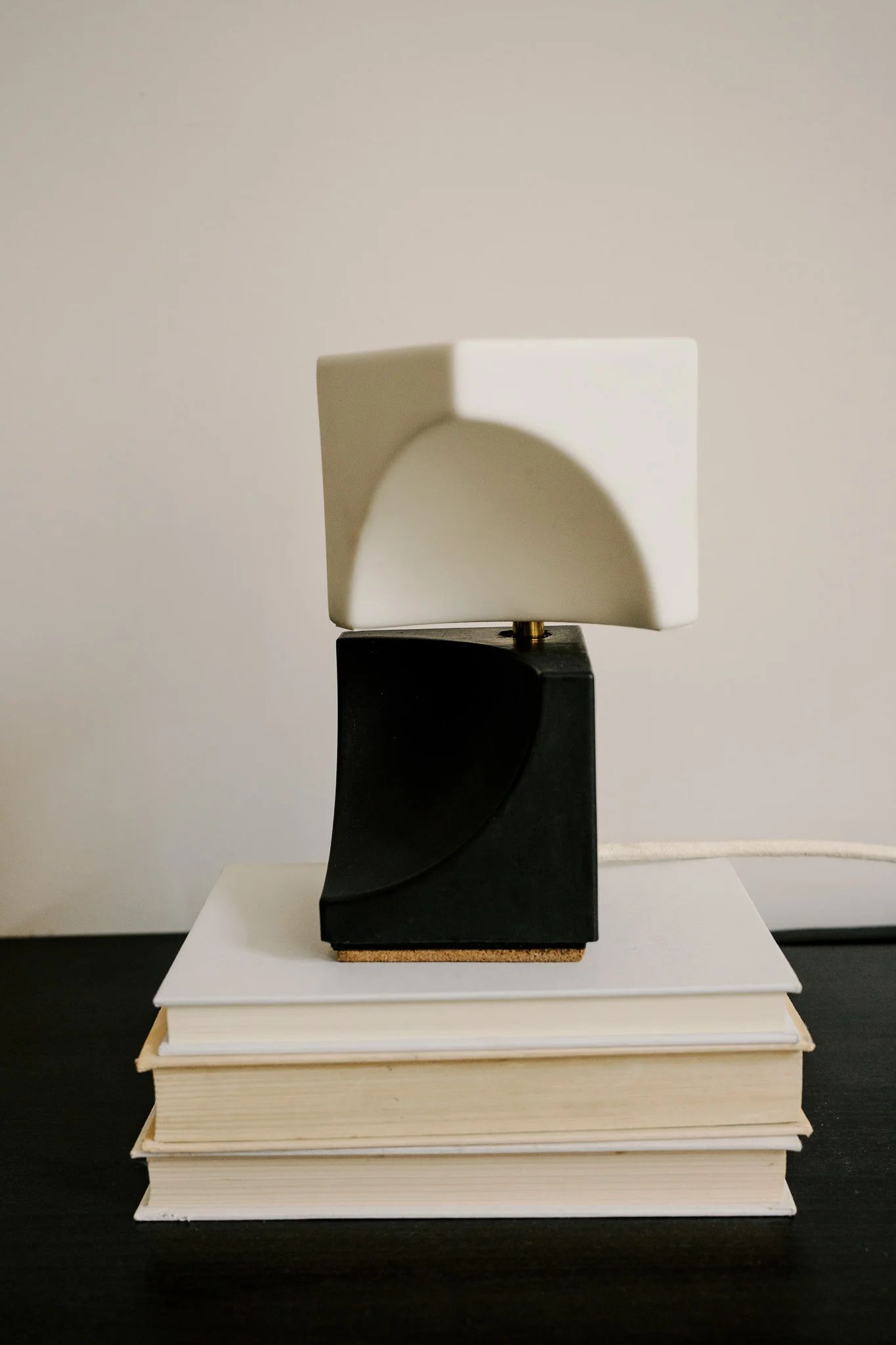 Subtract Bookend in Cast Acrylic  3