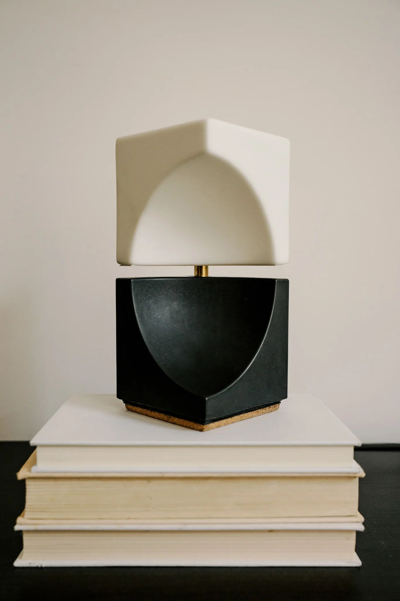 Subtract Bookend in Cast Acrylic 