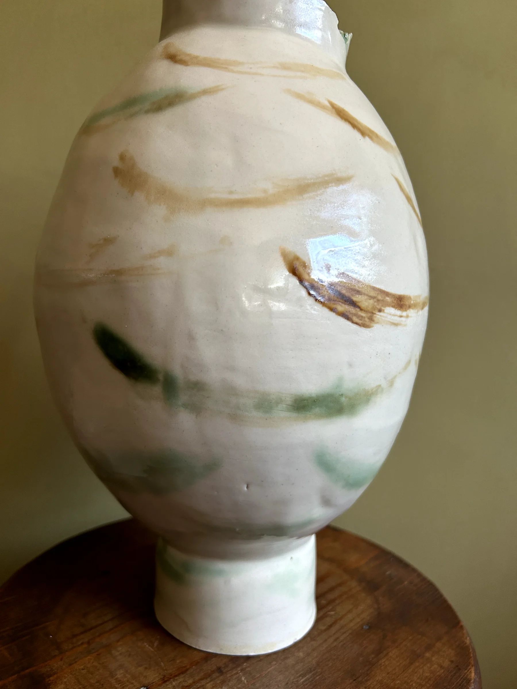 Multi Stroke Moon Jar 4