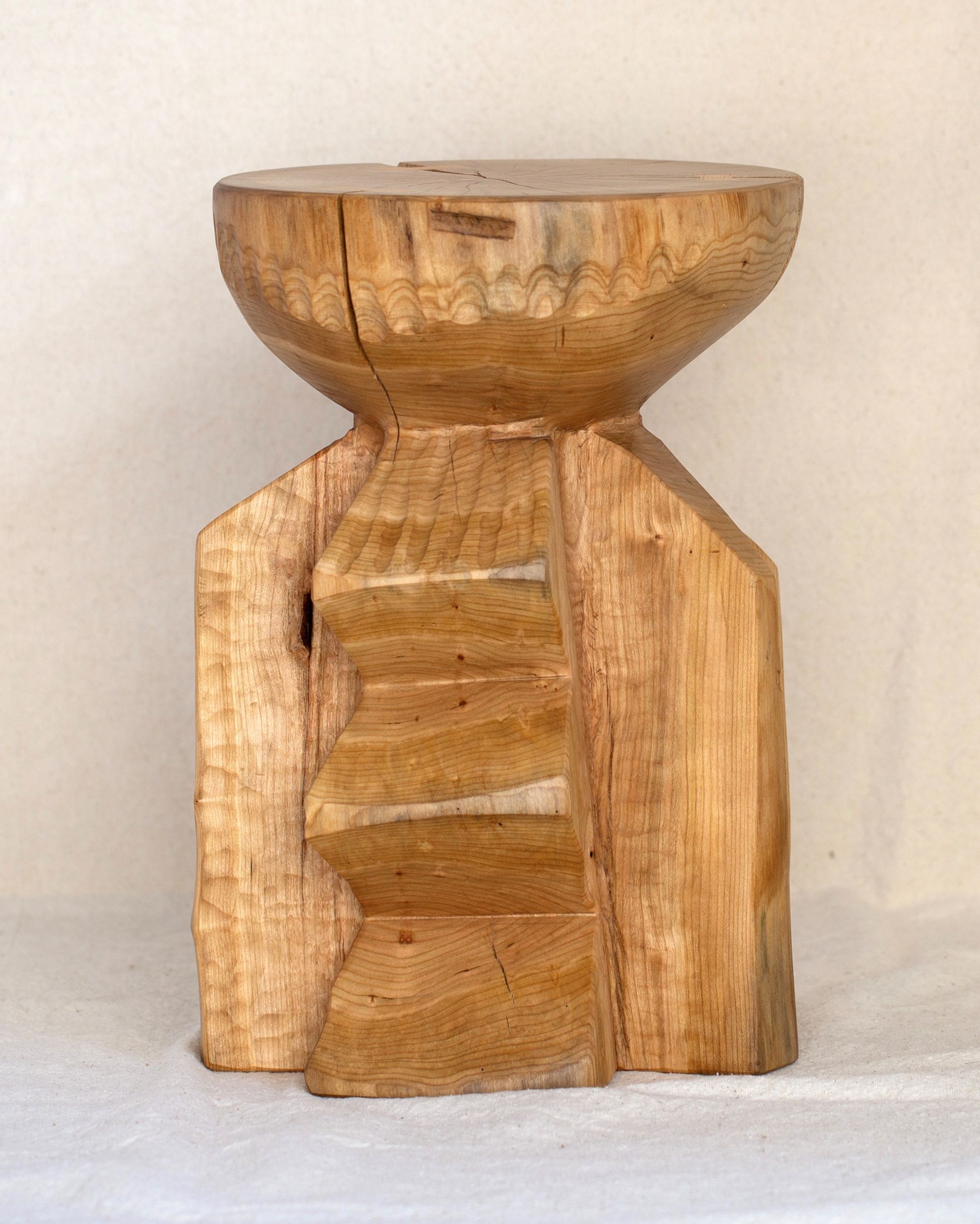 Hogback Cherry Starburst Side Table 2