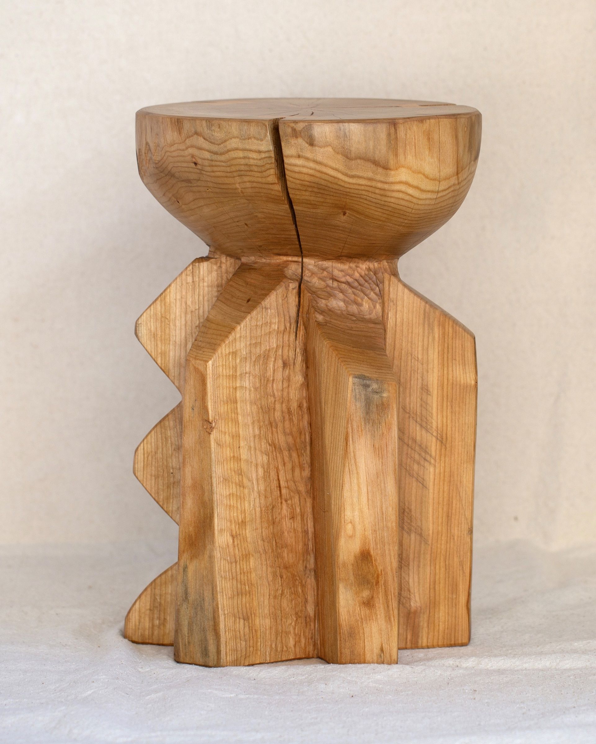 Hogback Cherry Starburst Side Table 3