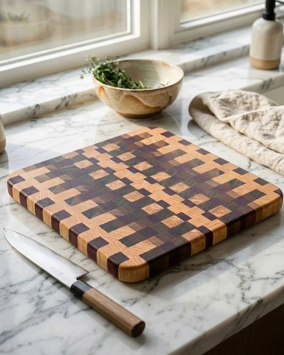 End grain Cutting Board  by Josh Shore / BoardsByShore 