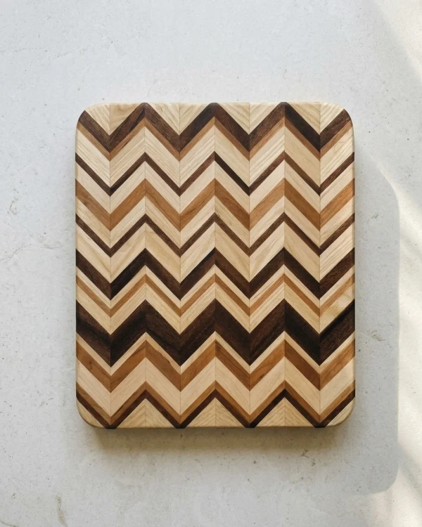 Chevron Cutting Board by Josh Shore / BoardsByShore