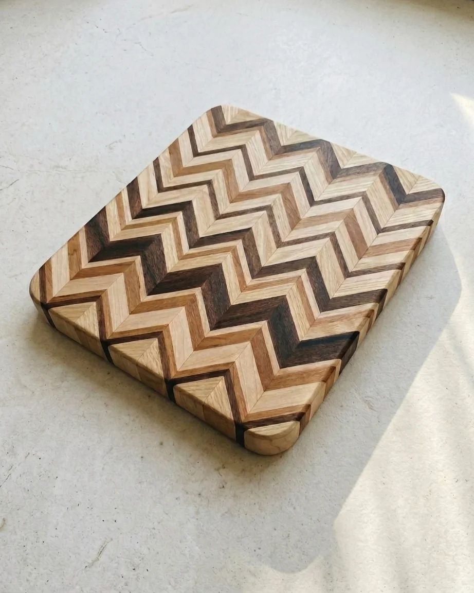 Chevron Cutting Board  2