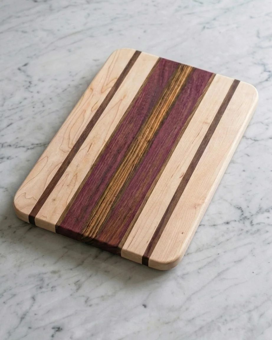 Side Grain Cutting Board  2