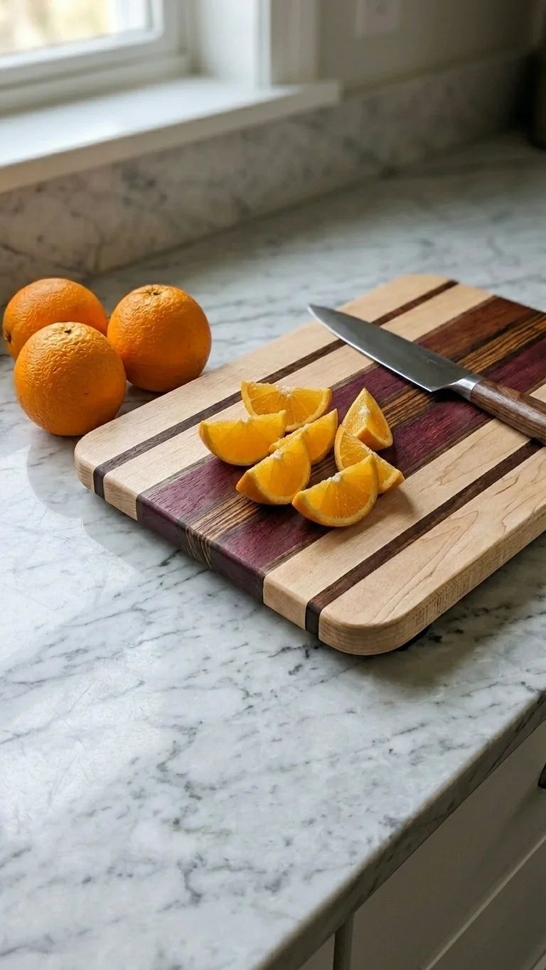 Side Grain Cutting Board  3