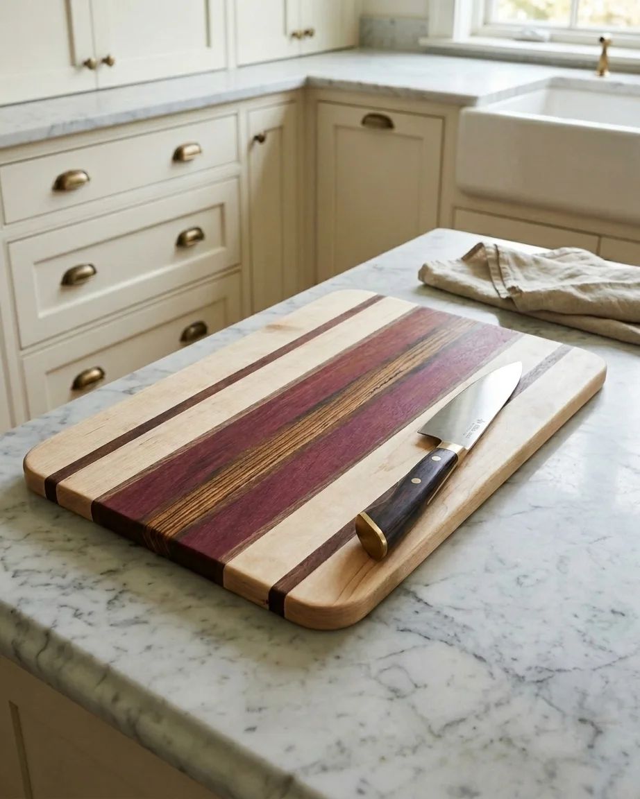 Side Grain Cutting Board  by Josh Shore / BoardsByShore 