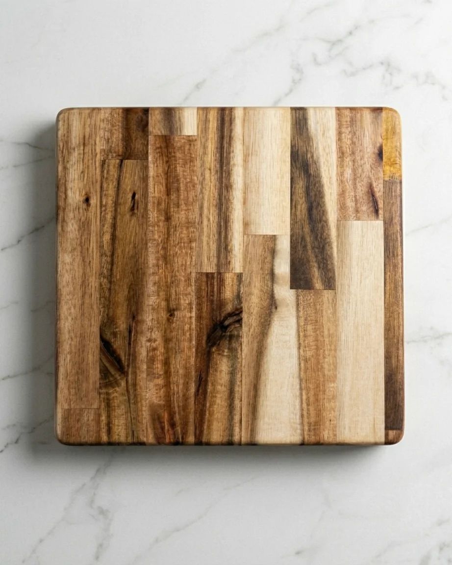 Medium Acacia Butcher Block Cutting Board  by Josh Shore / BoardsByShore 