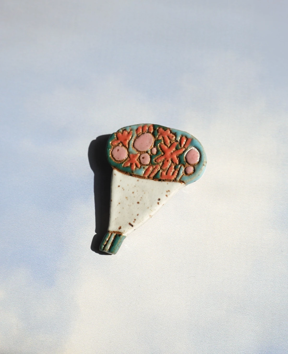 Bouquet Lapel Pin by Rosa Flan