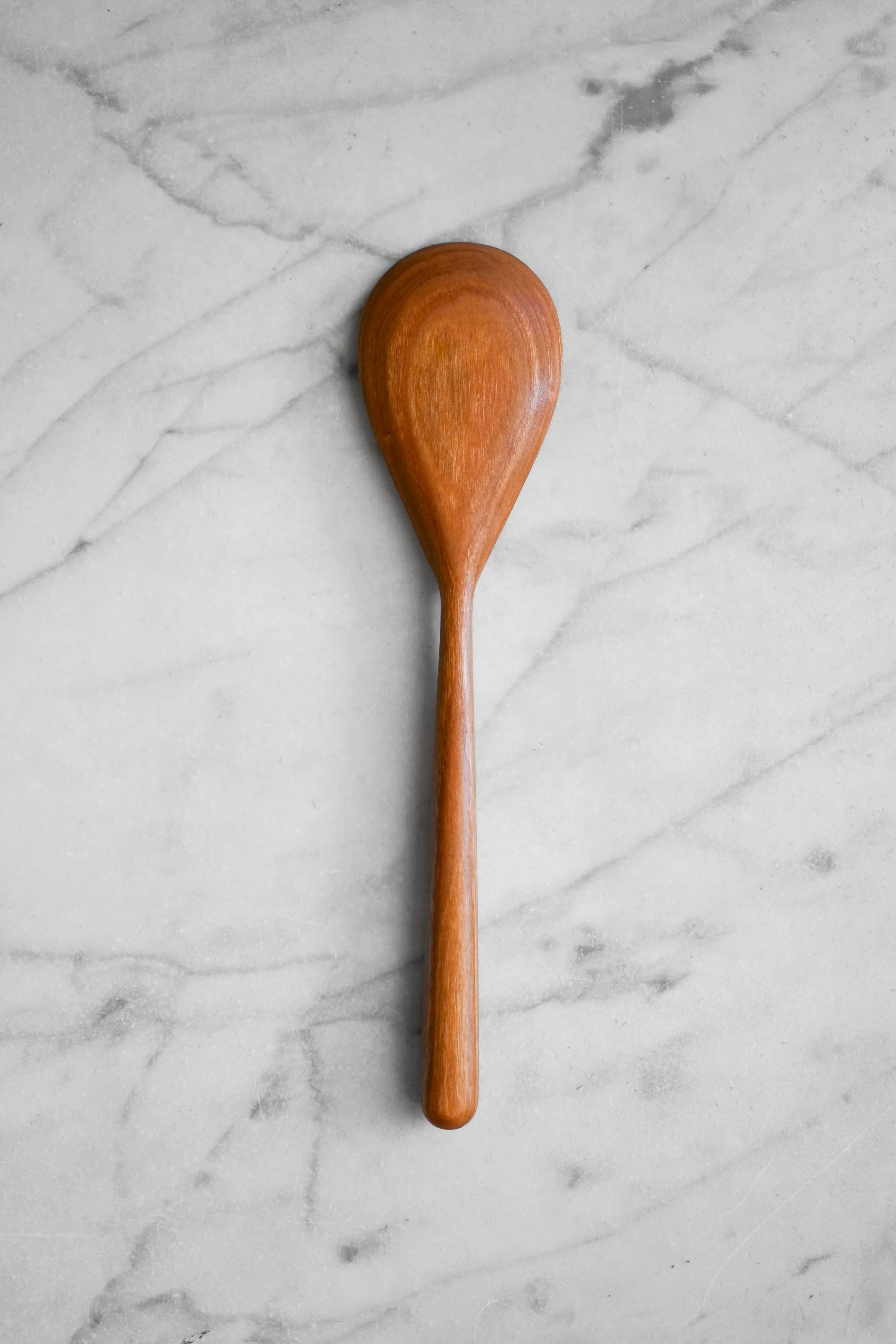 Centered Cooking Spatula - Walnut or Cherry Wood 3