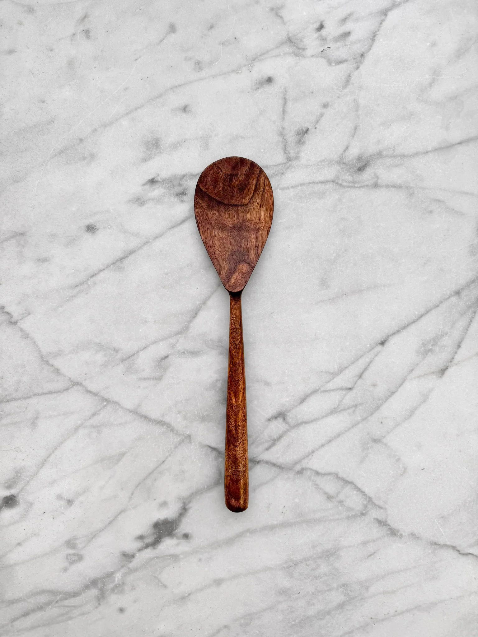 Centered Cooking Spatula - Walnut or Cherry Wood 5