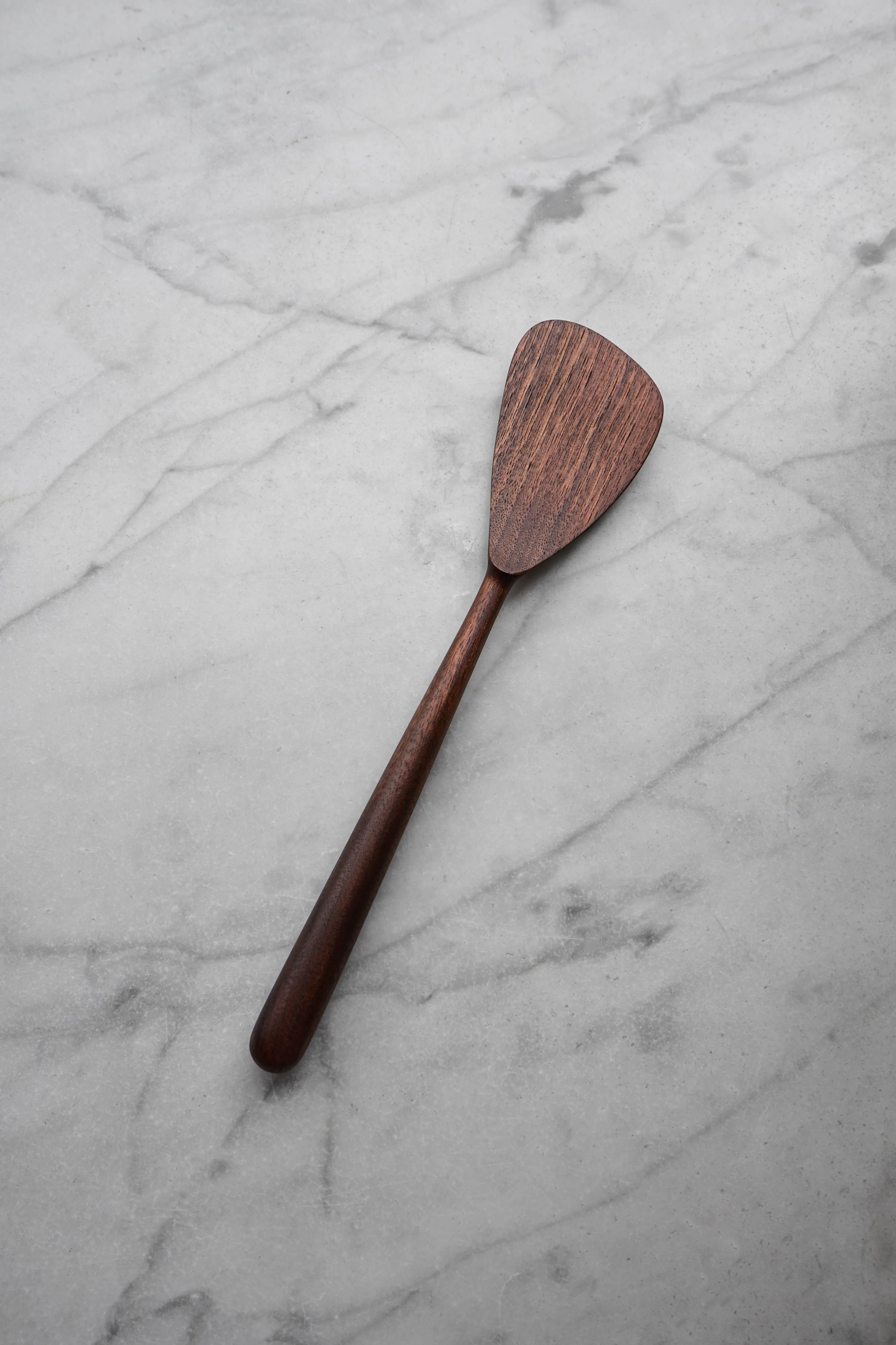 Cooking Spatula - Walnut, Cherry, or Maple Wood 11