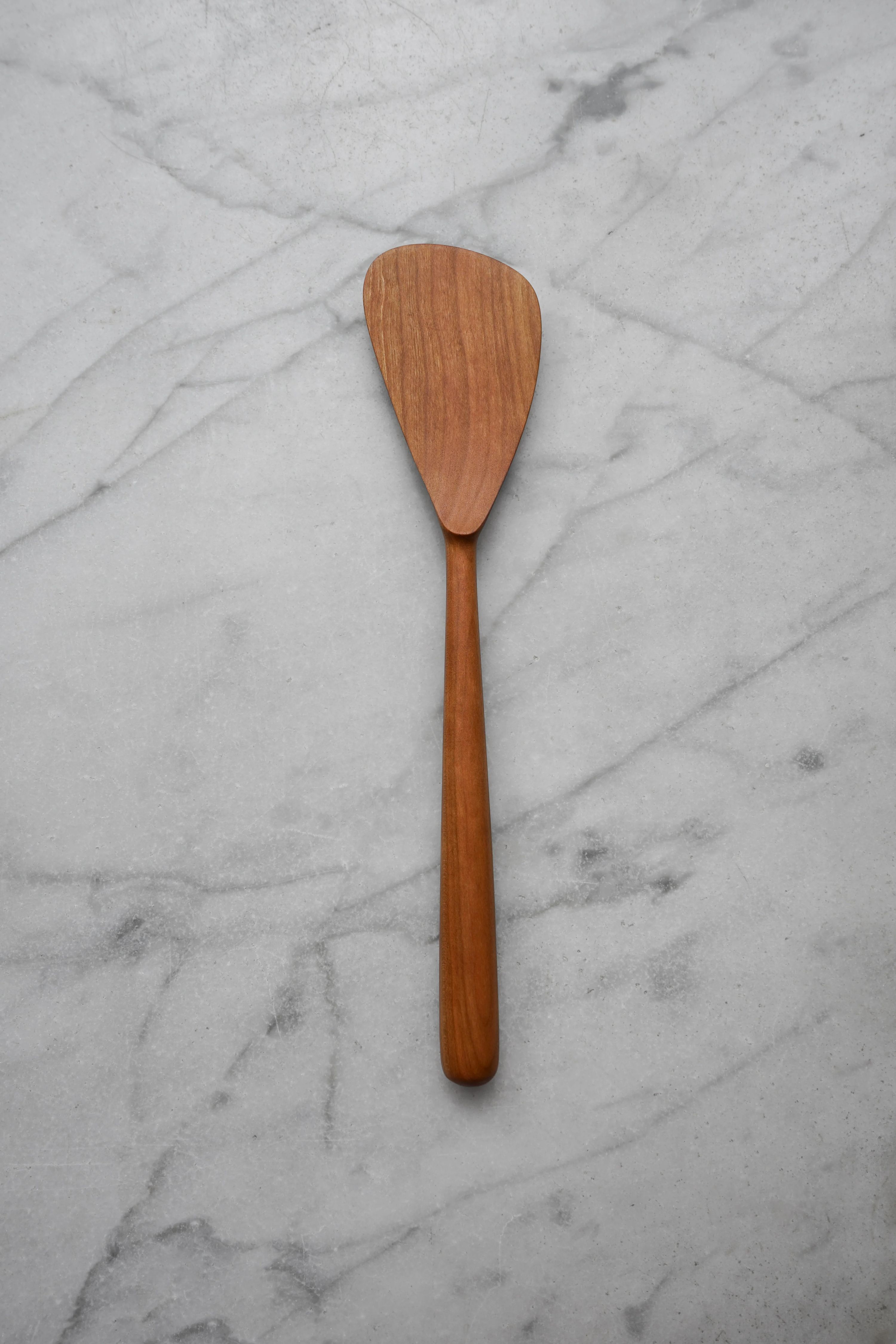 Cooking Spatula - Walnut, Cherry, or Maple Wood 16
