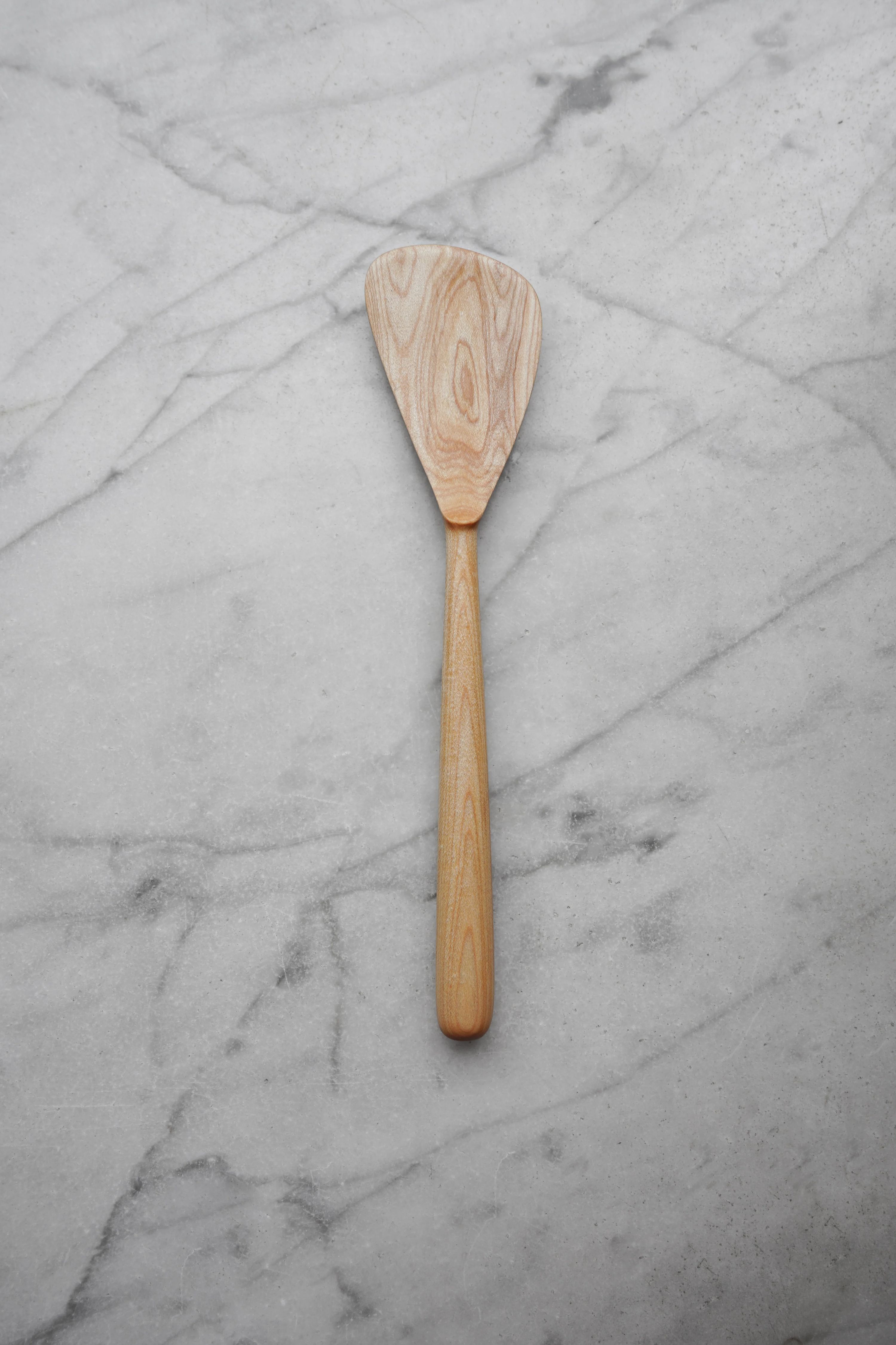 Cooking Spatula - Walnut, Cherry, or Maple Wood 18