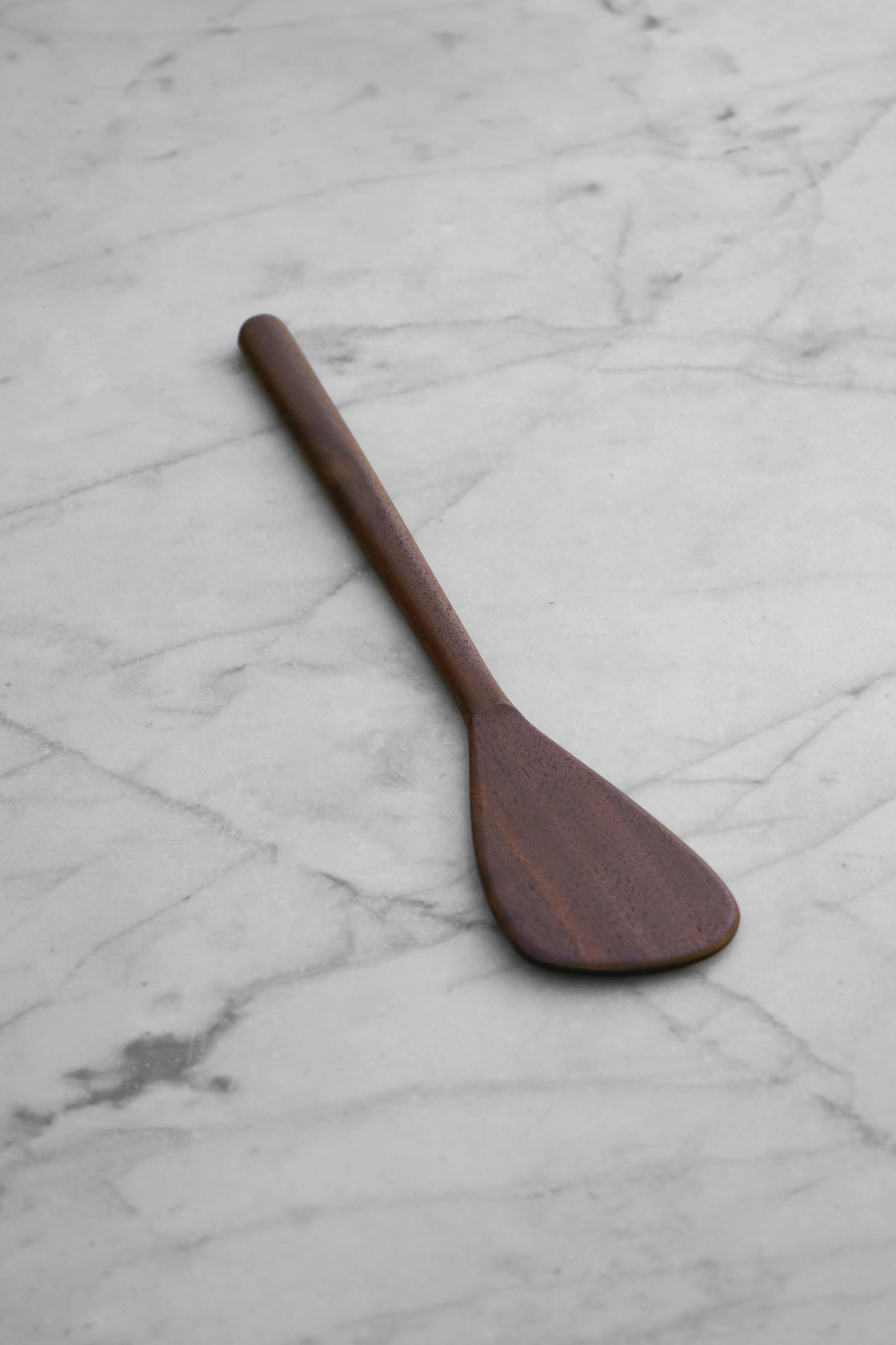 Flat Line - Modern Spatula - Walnut, Cherry, or Maple Wood 2