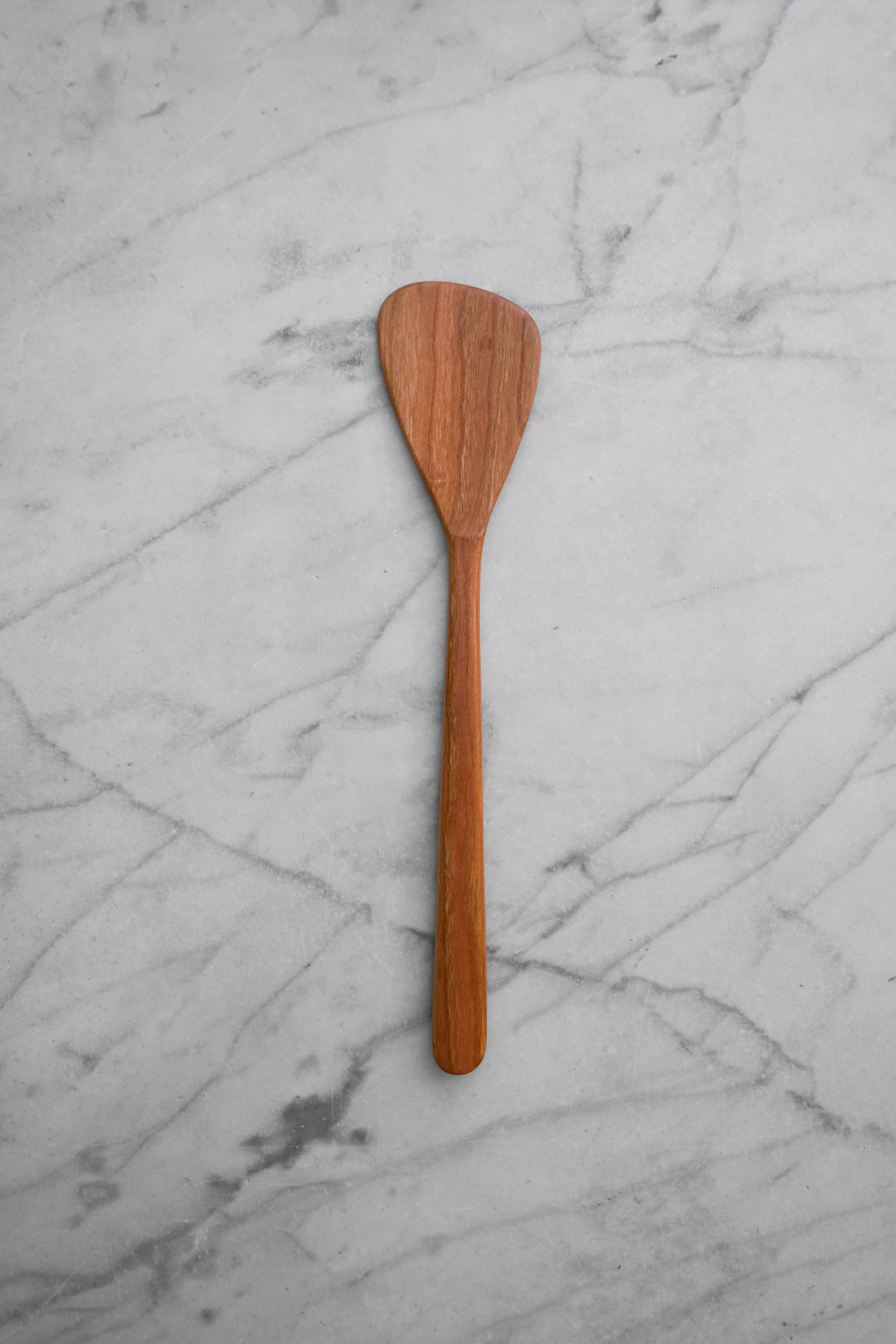 Flat Line - Modern Spatula - Walnut, Cherry, or Maple Wood 3