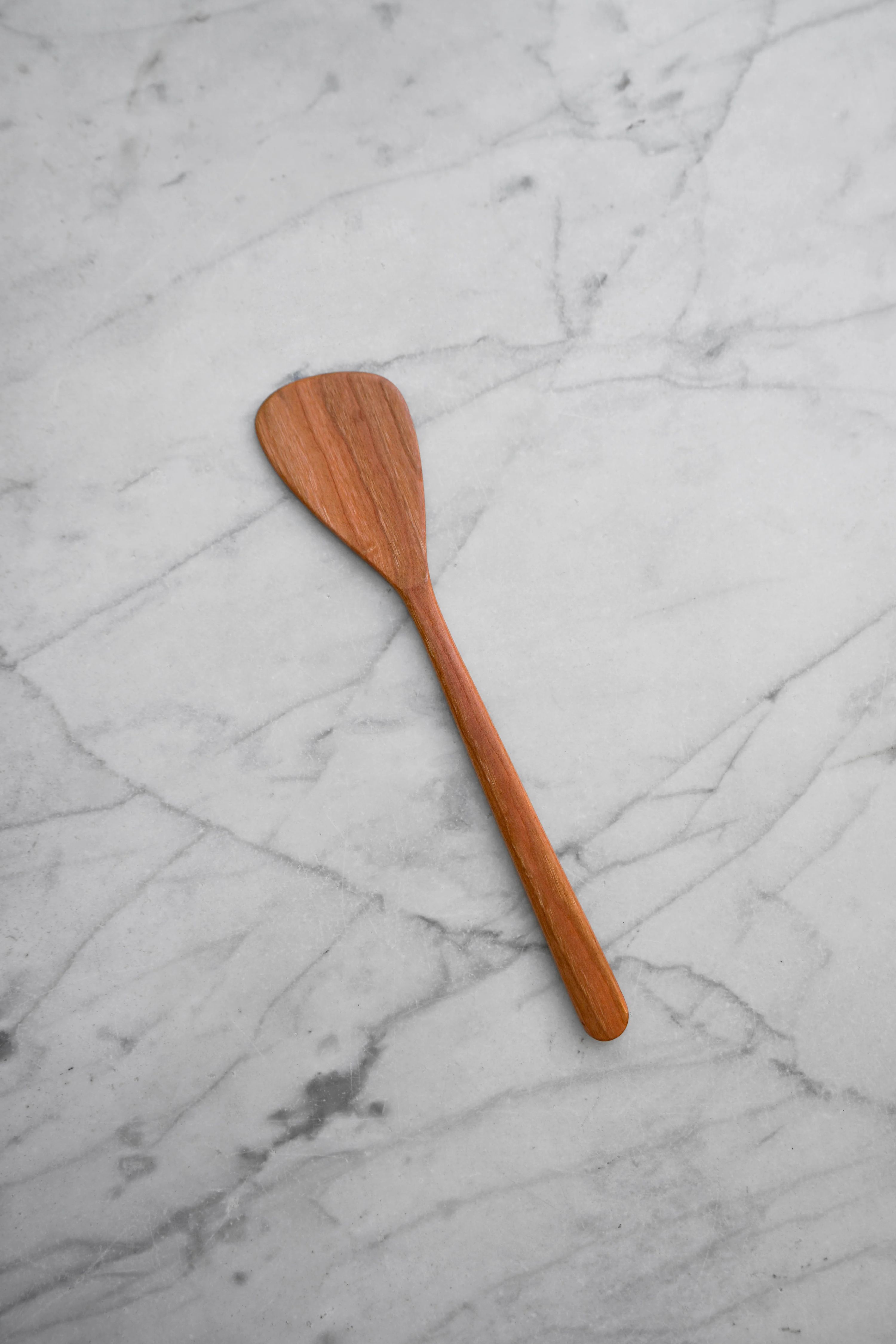 Flat Line - Modern Spatula - Walnut, Cherry, or Maple Wood 4