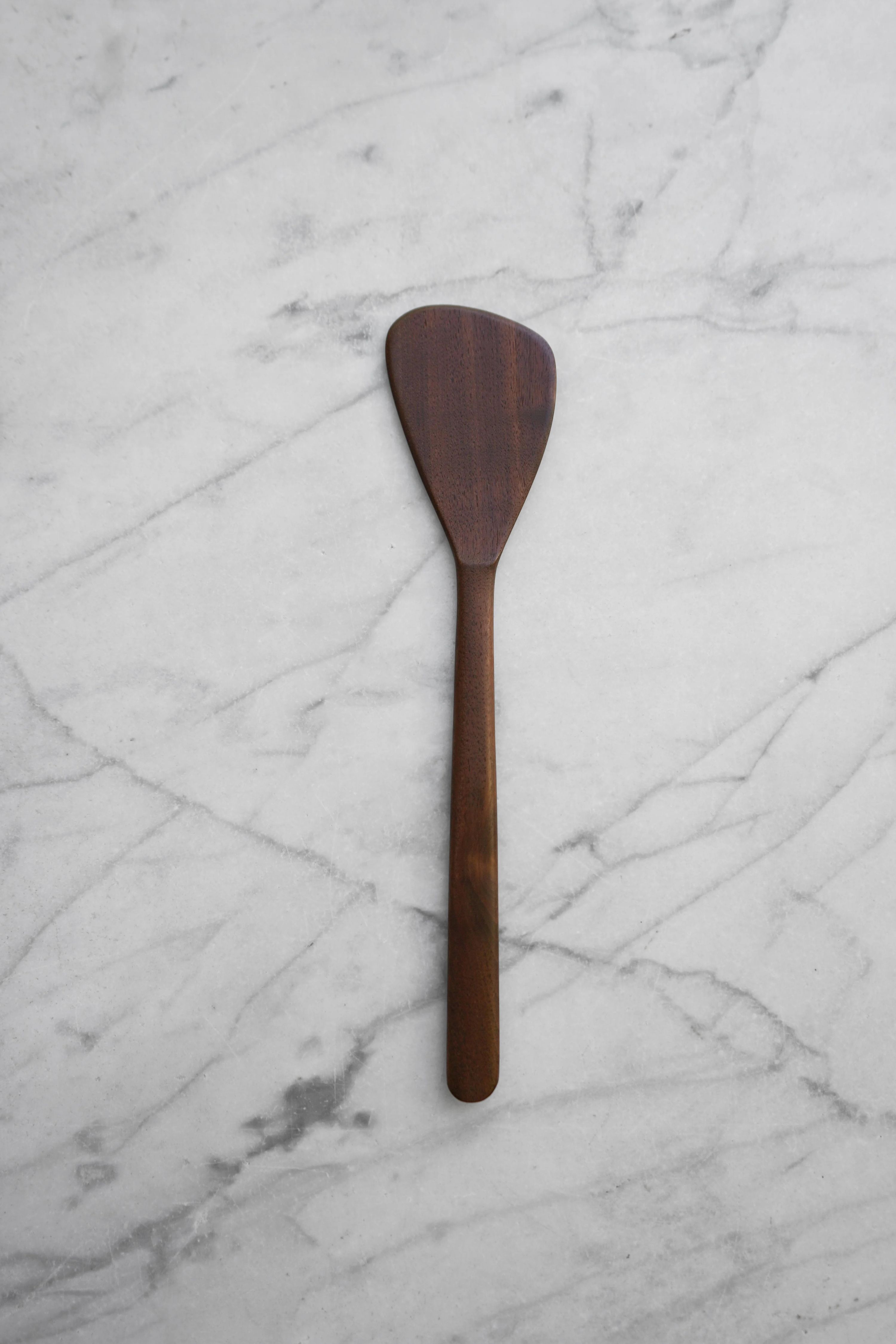Flat Line - Modern Spatula - Walnut, Cherry, or Maple Wood 6