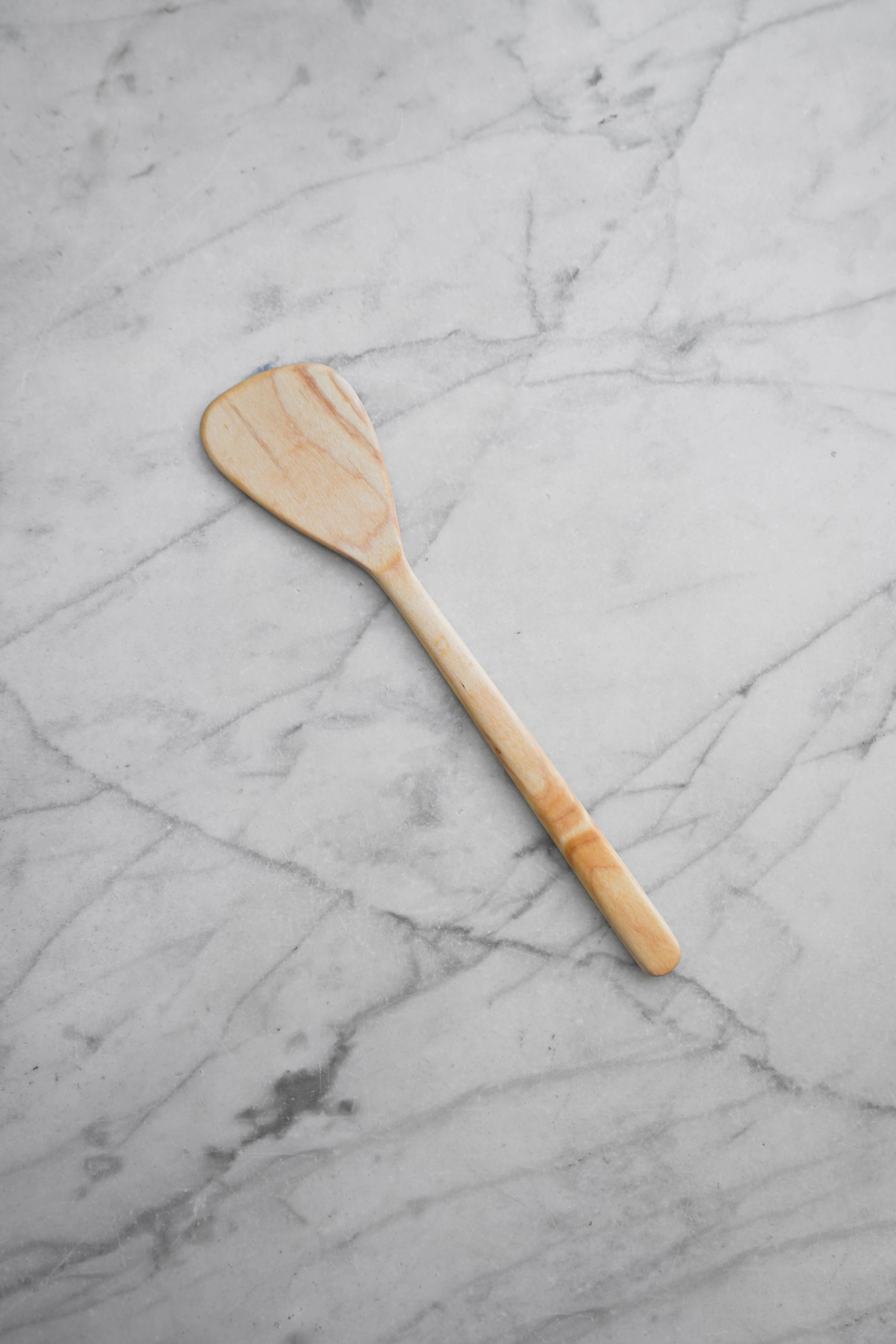 Flat Line - Modern Spatula - Walnut, Cherry, or Maple Wood 9