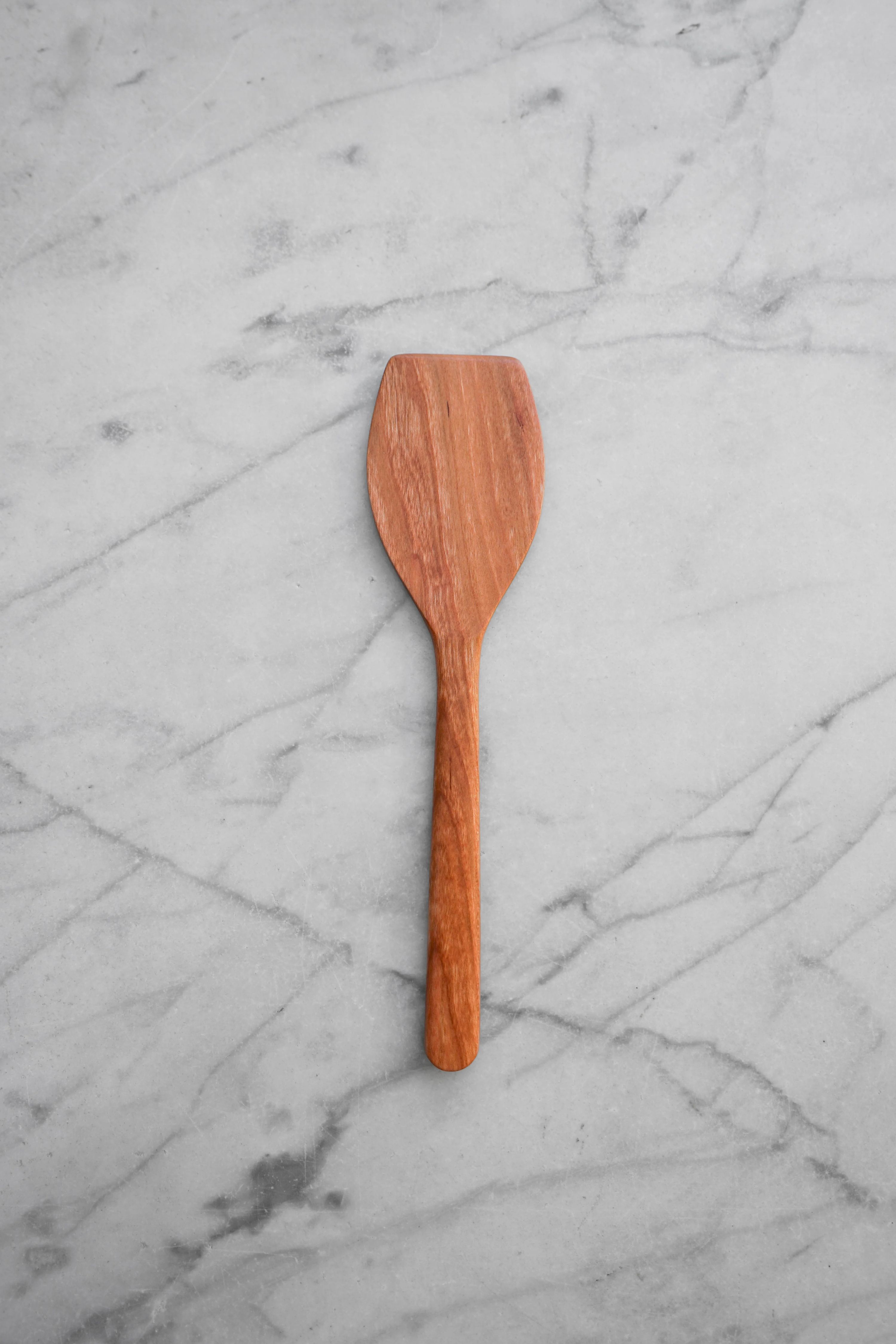Flat Line - OG Spatula - Walnut or Cherry Wood 2
