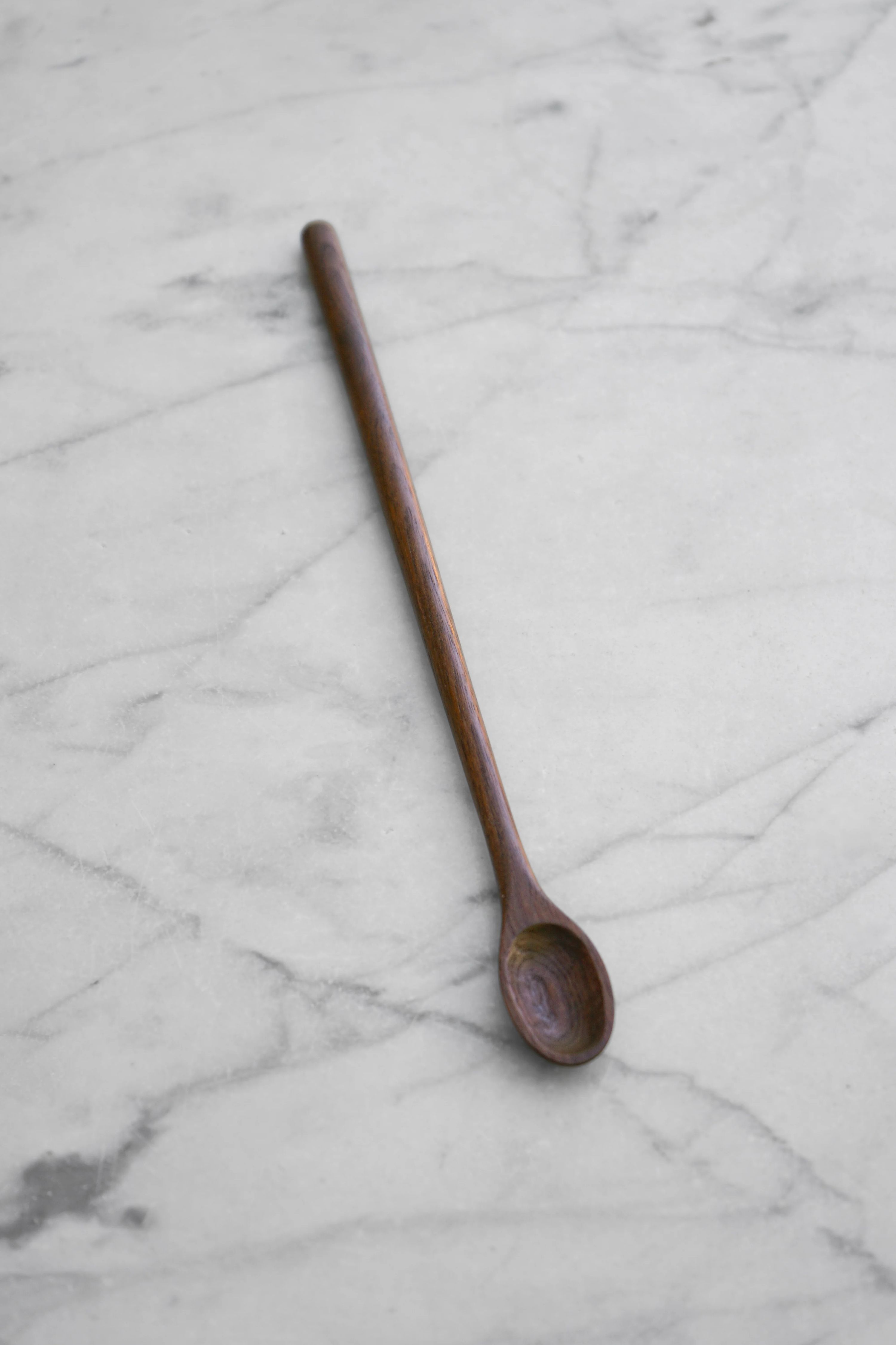 Flat Line - Tasting Spoon - Walnut or Cherry Wood 6