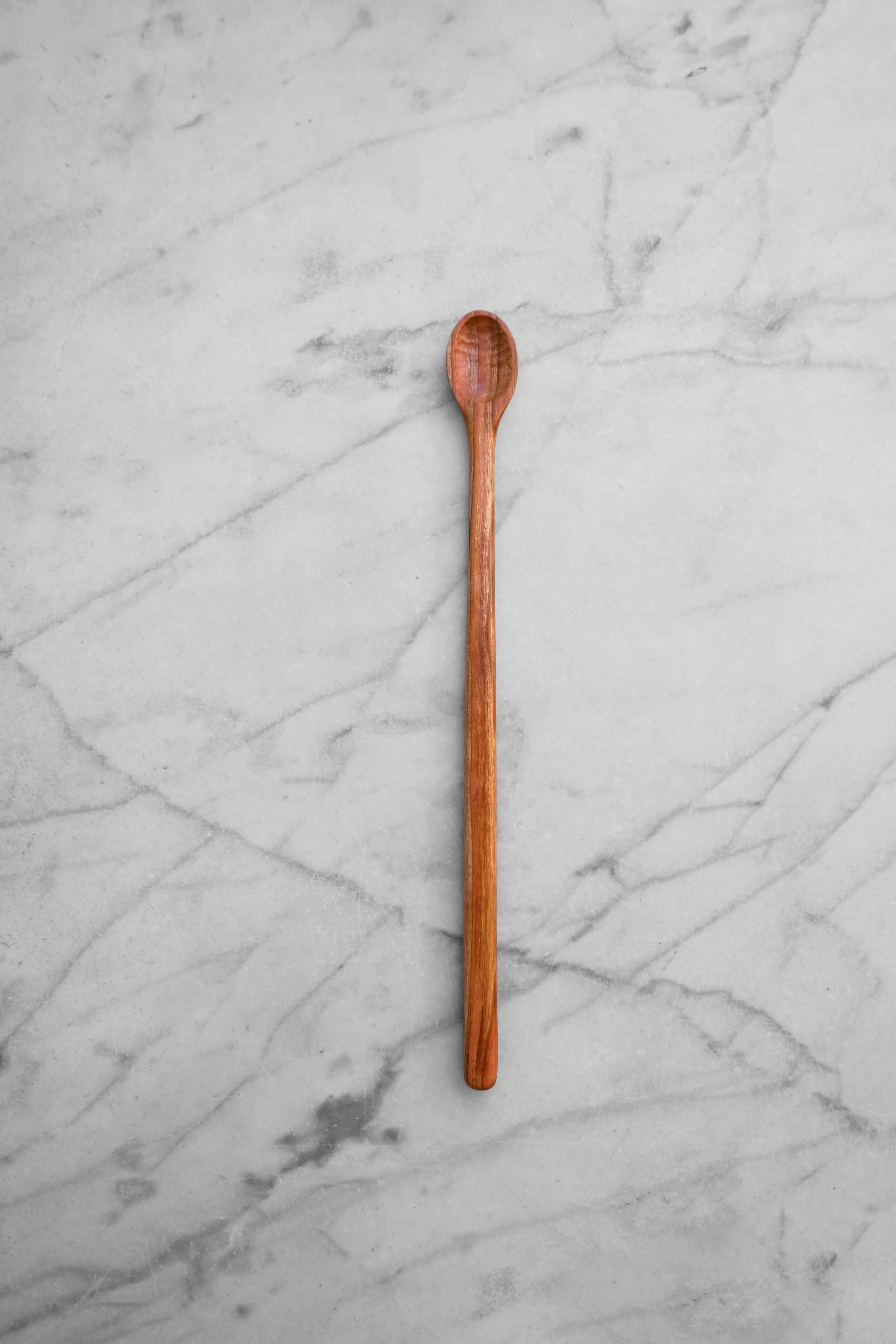 Flat Line - Tasting Spoon - Walnut or Cherry Wood 7