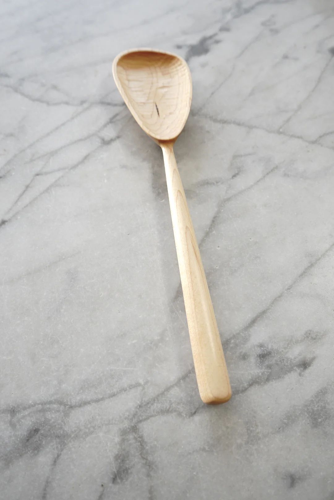 Modern Cooking Spoon - Walnut, Cherry, or Maple Wood 14