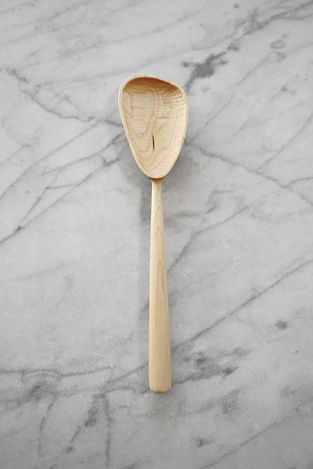 Modern Cooking Spoon - Walnut, Cherry, or Maple Wood 18