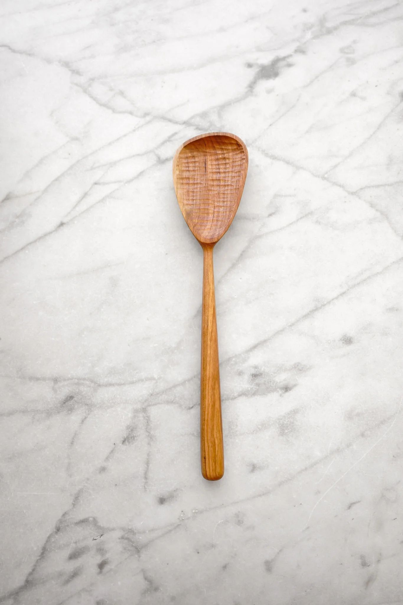 Modern Cooking Spoon - Walnut, Cherry, or Maple Wood 20