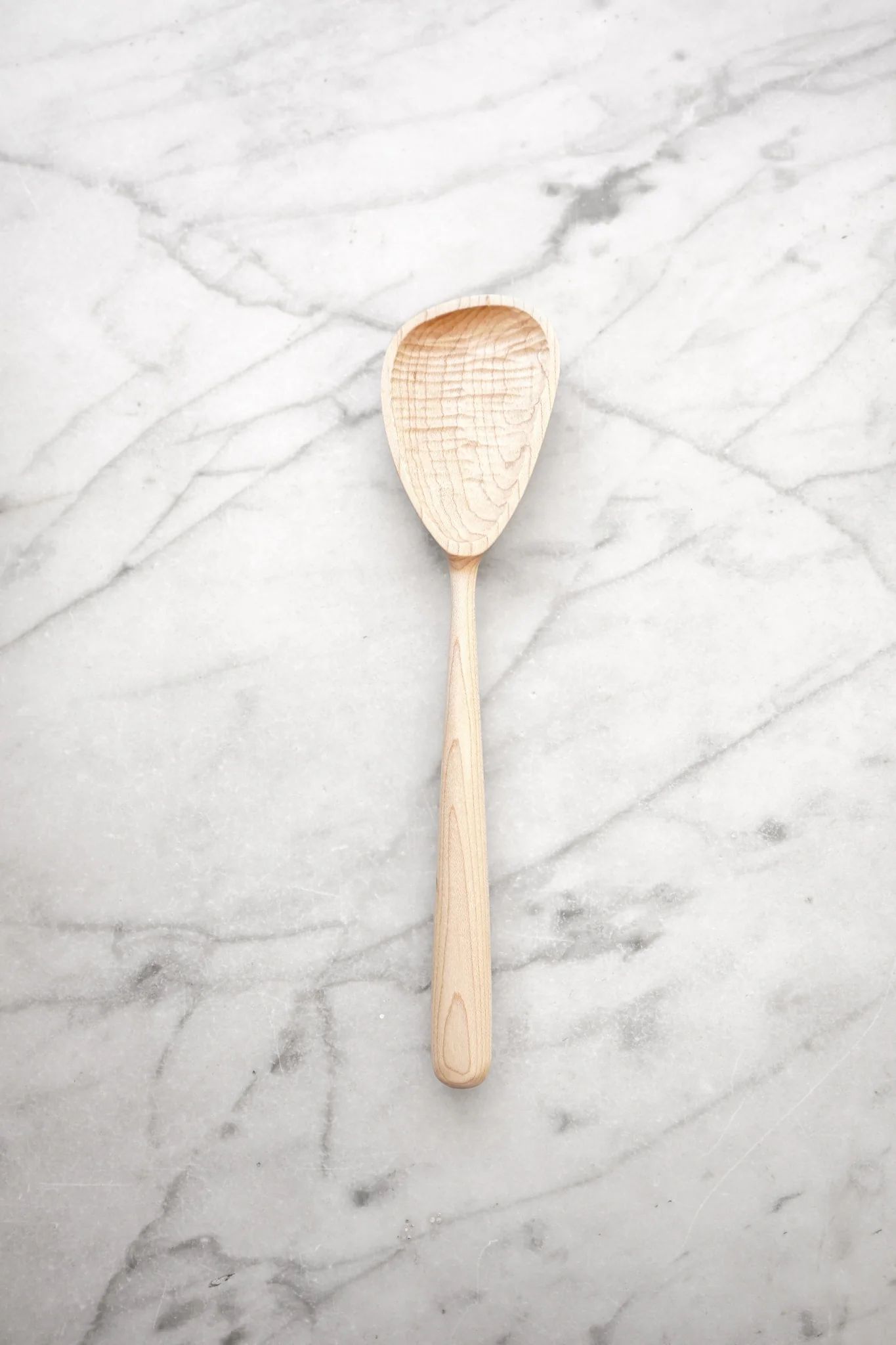 Modern Cooking Spoon - Walnut, Cherry, or Maple Wood 21