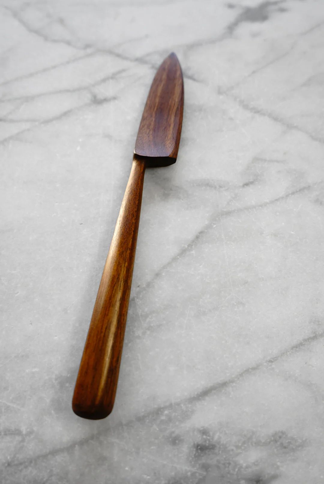 New Butter/Cheese Knife - Walnut, Cherry, or Maple Wood 2