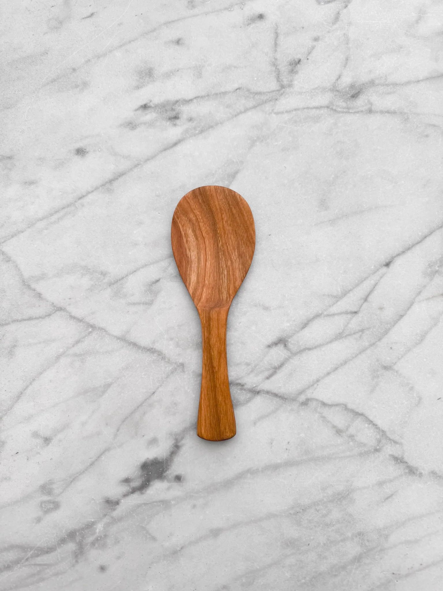 Classic Rice Paddle - Cherry Wood by Four Leaf Wood Shop 