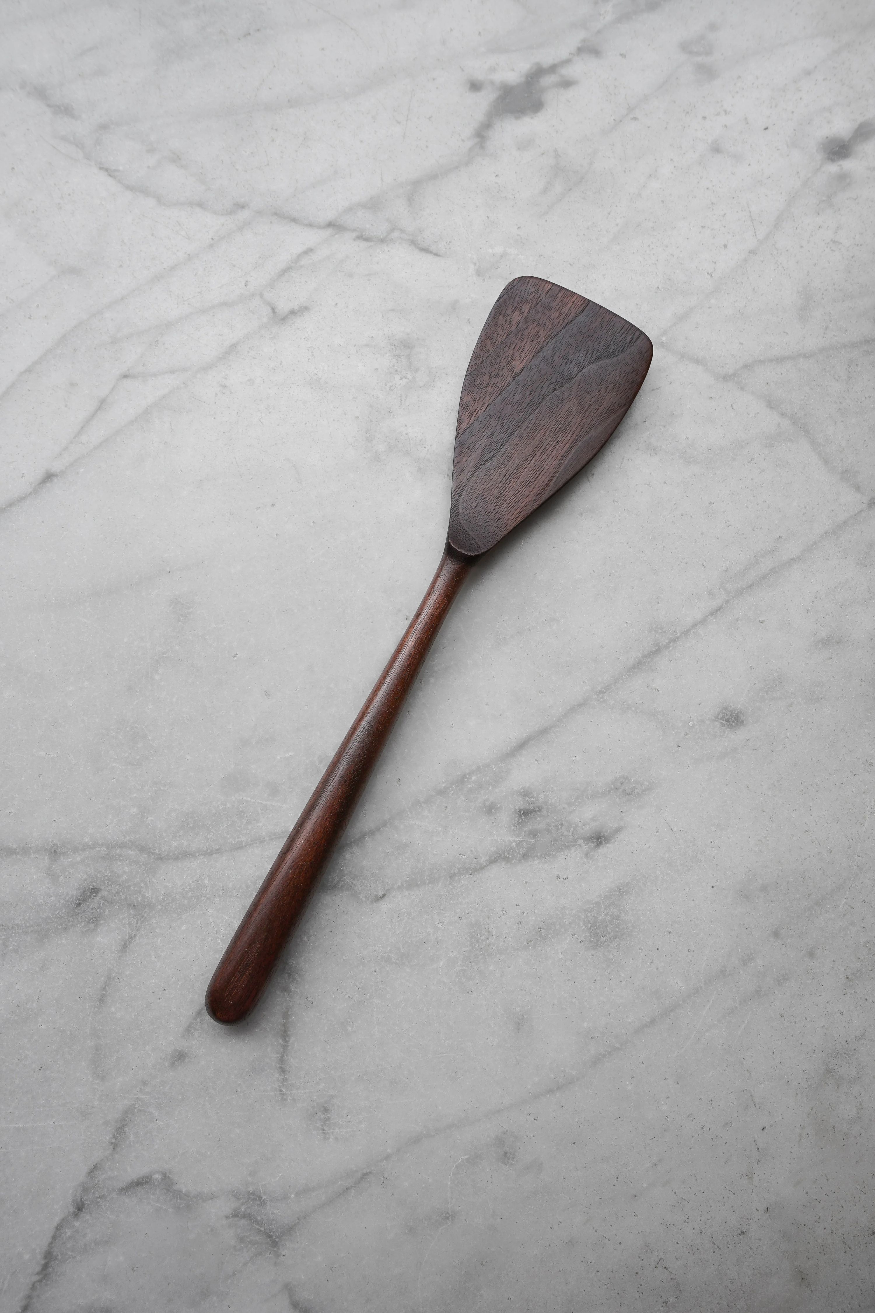 The Scraper Spatula - Walnut or Maple Wood 7