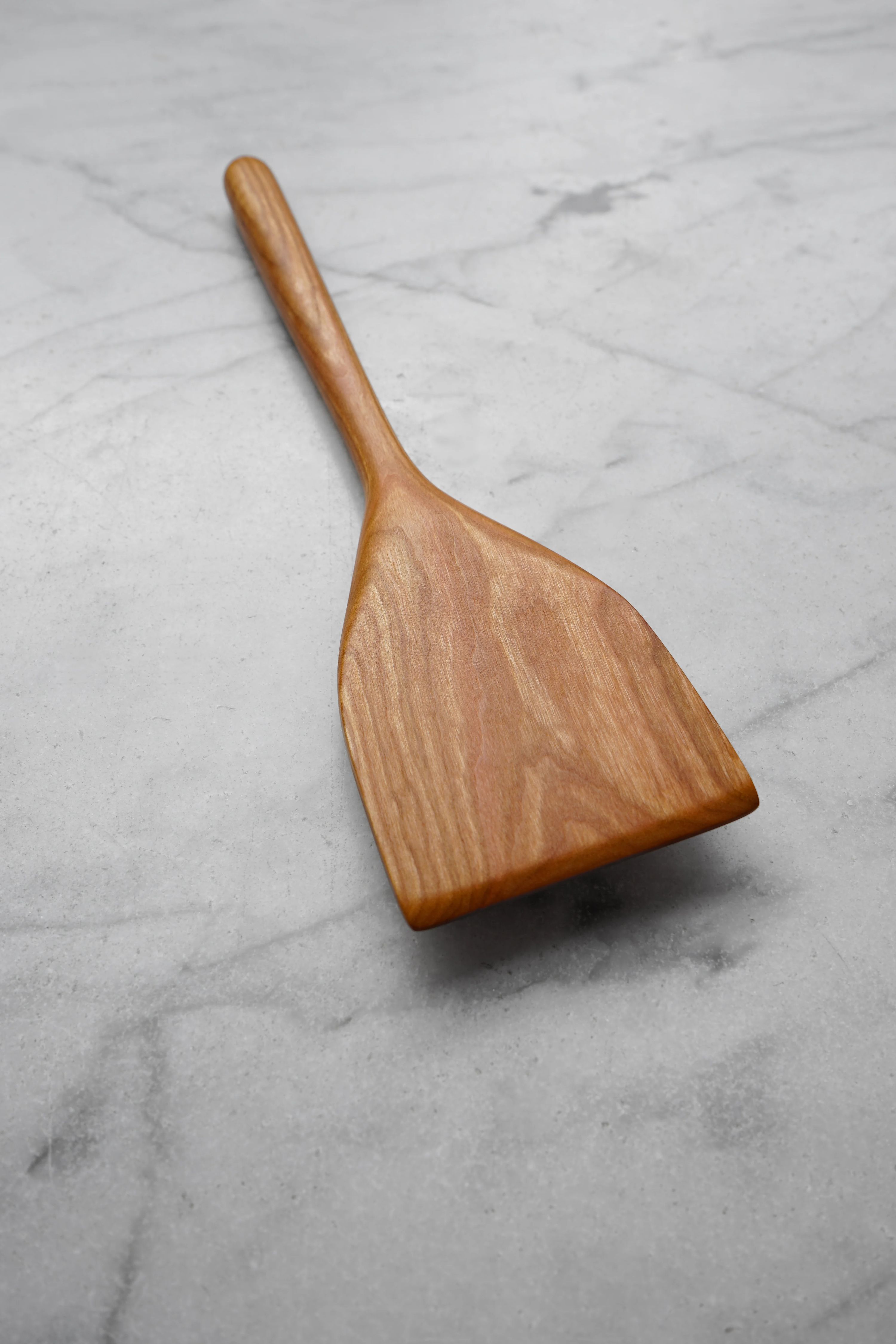 Wide Flipper Spatula - Walnut, Cherry, or Maple Wood 12
