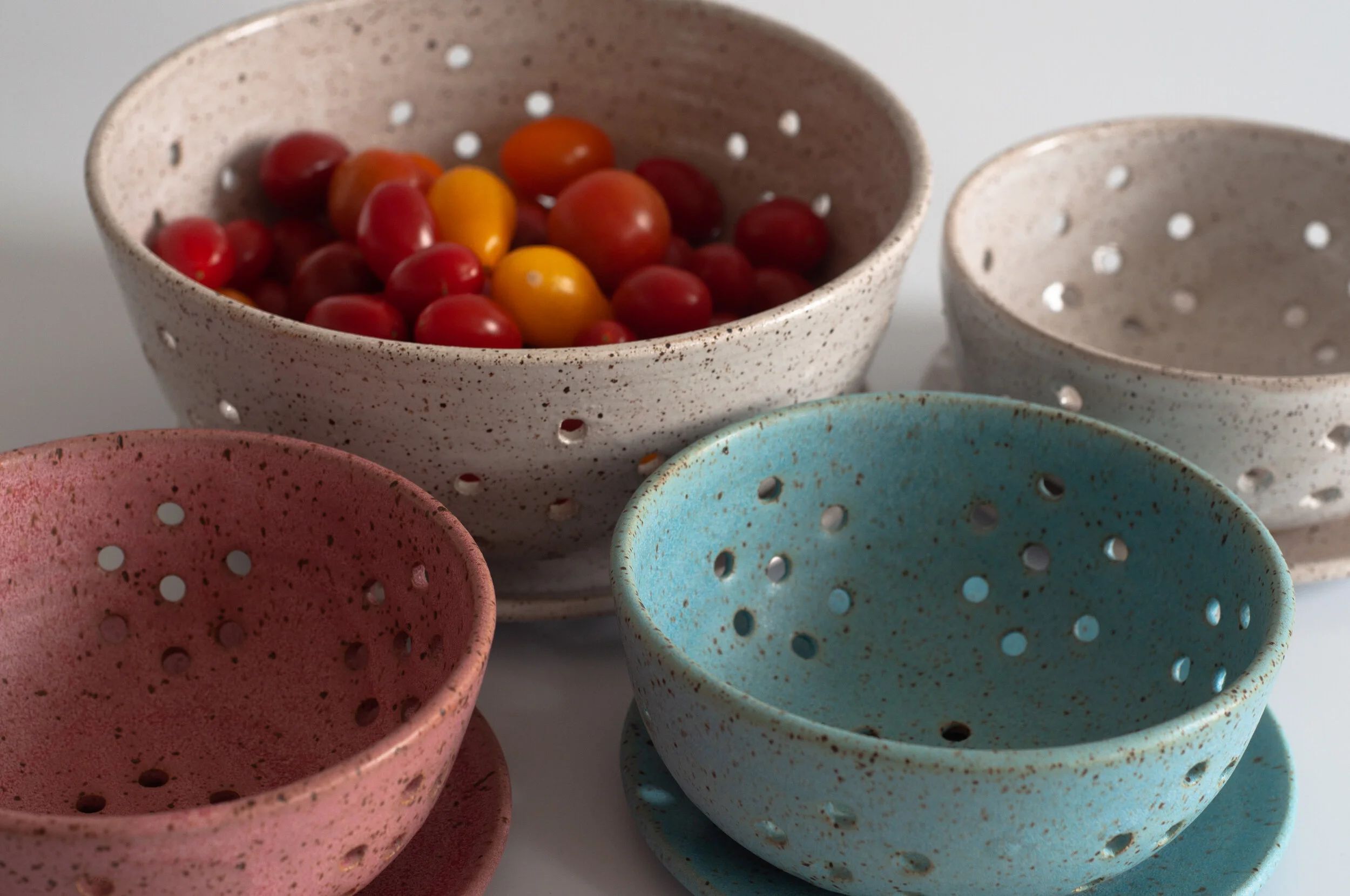 Berry Bowl with Dish Small by RachaelPots