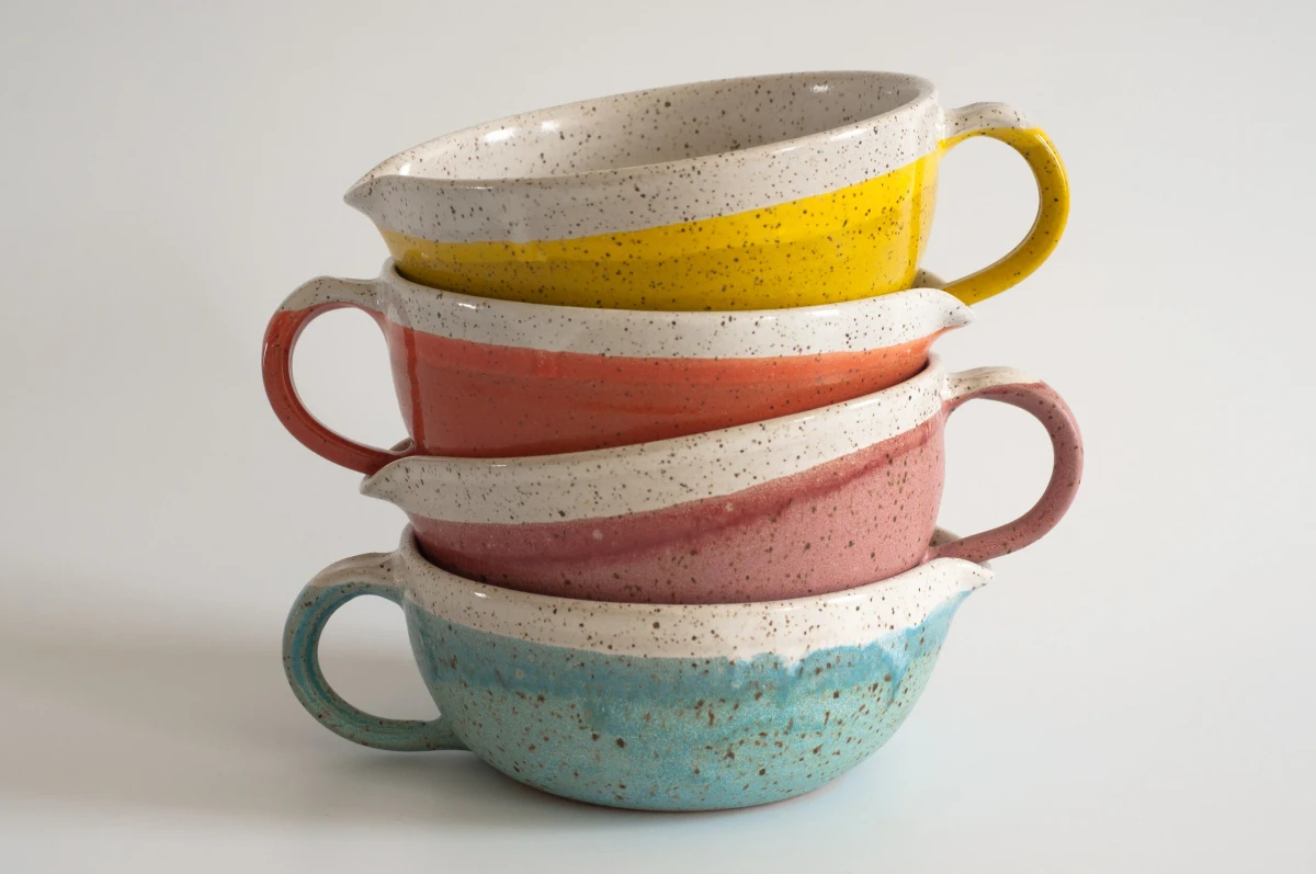 Salad Dressing Bowl by RachaelPots