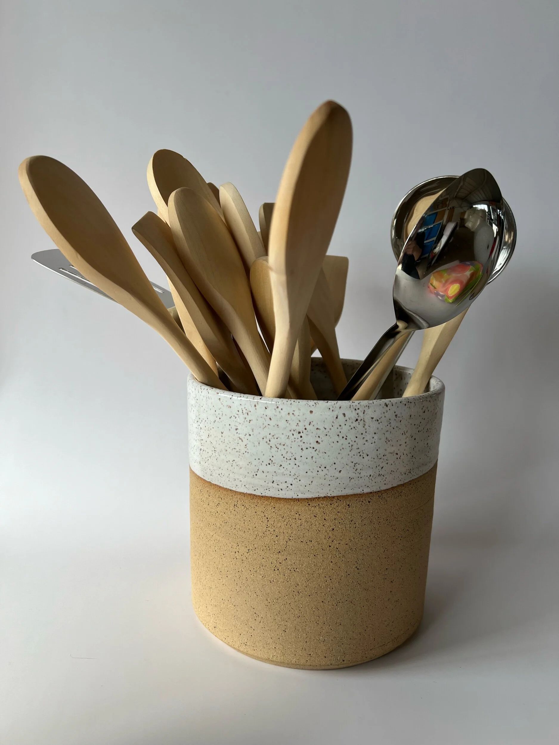 XL Kitchen Utensil Holder 8