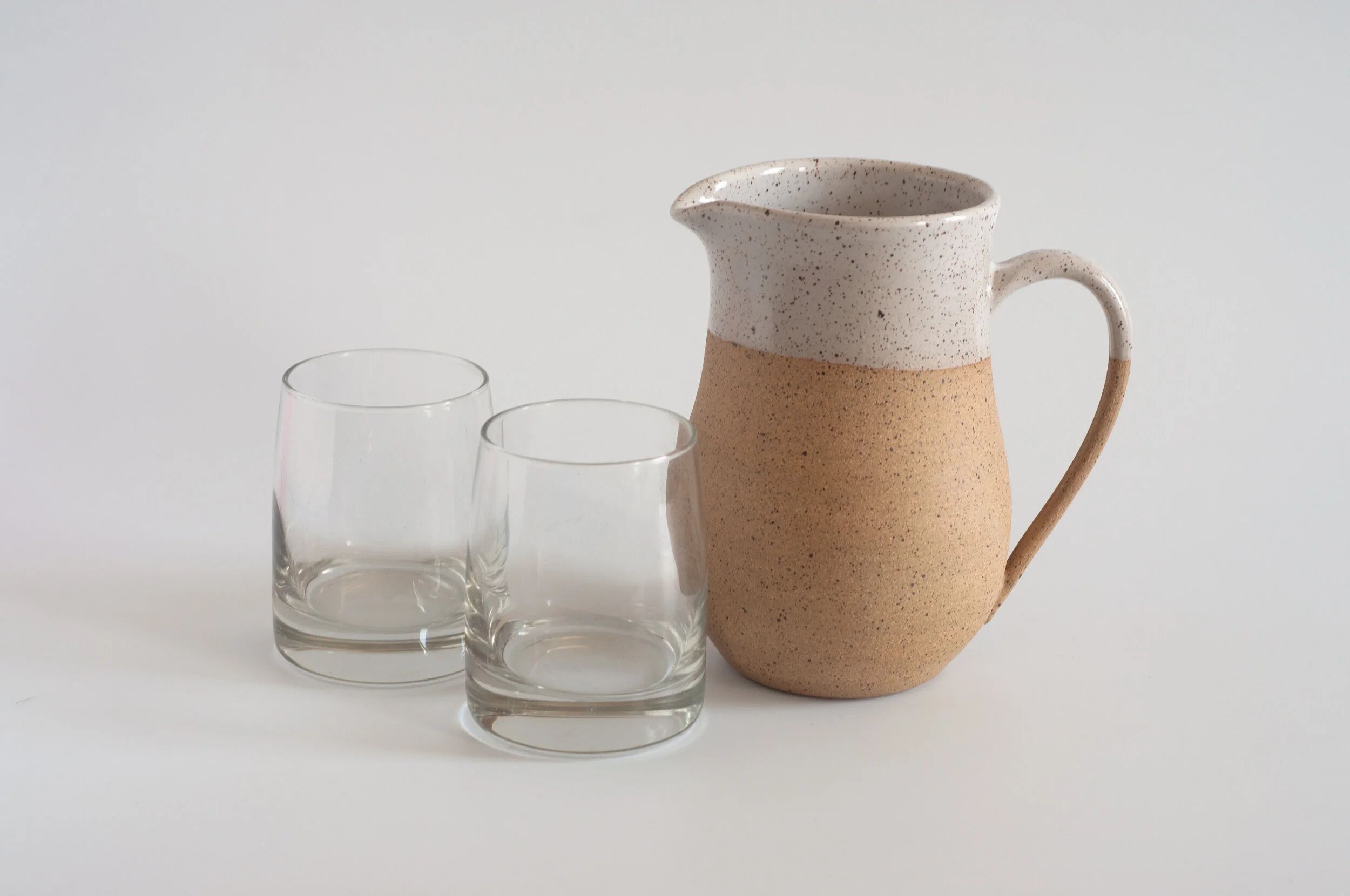 Large Ceramic Pitcher 9