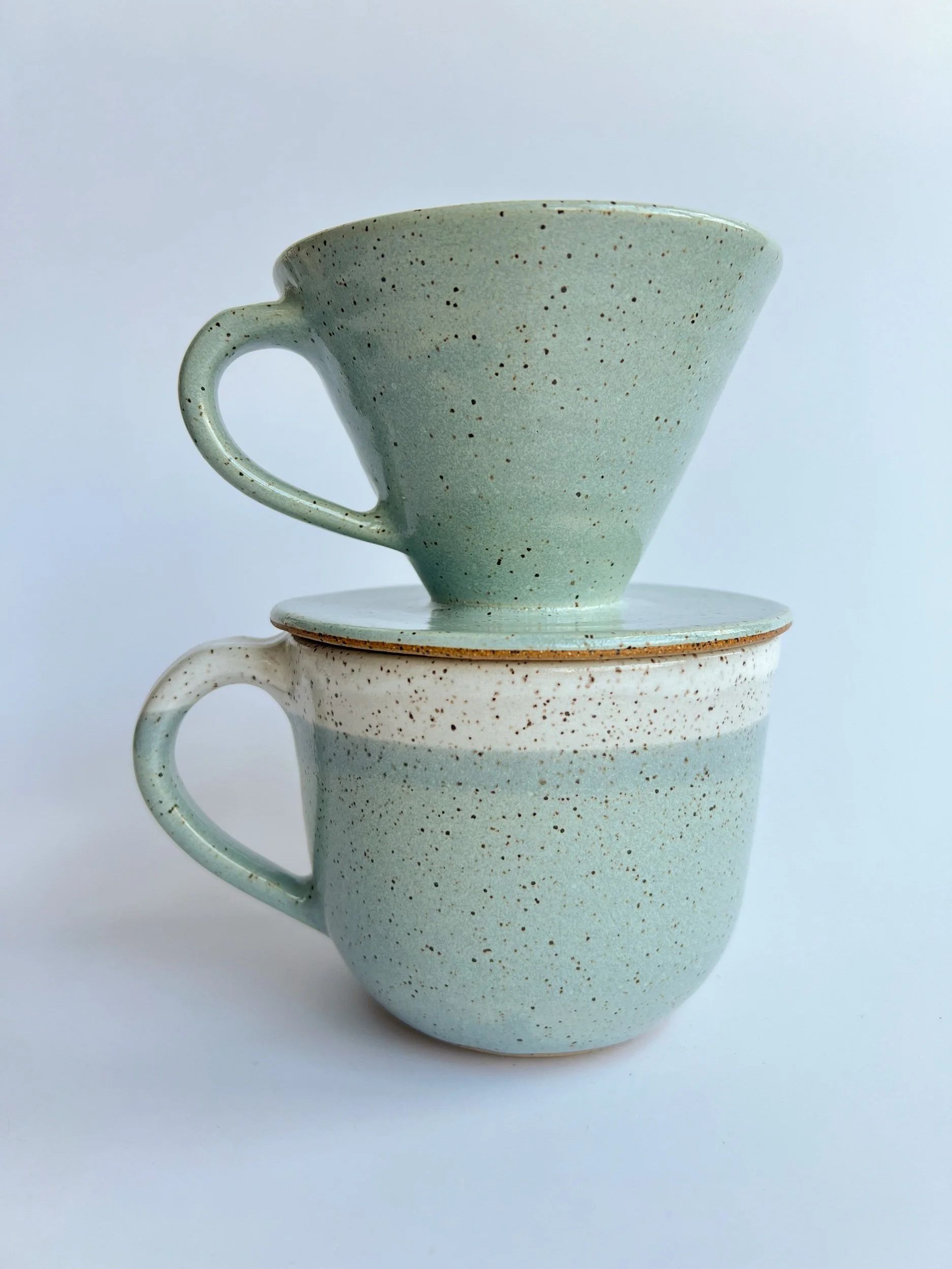 Coffee Pour Over Cone w/ Handle 11