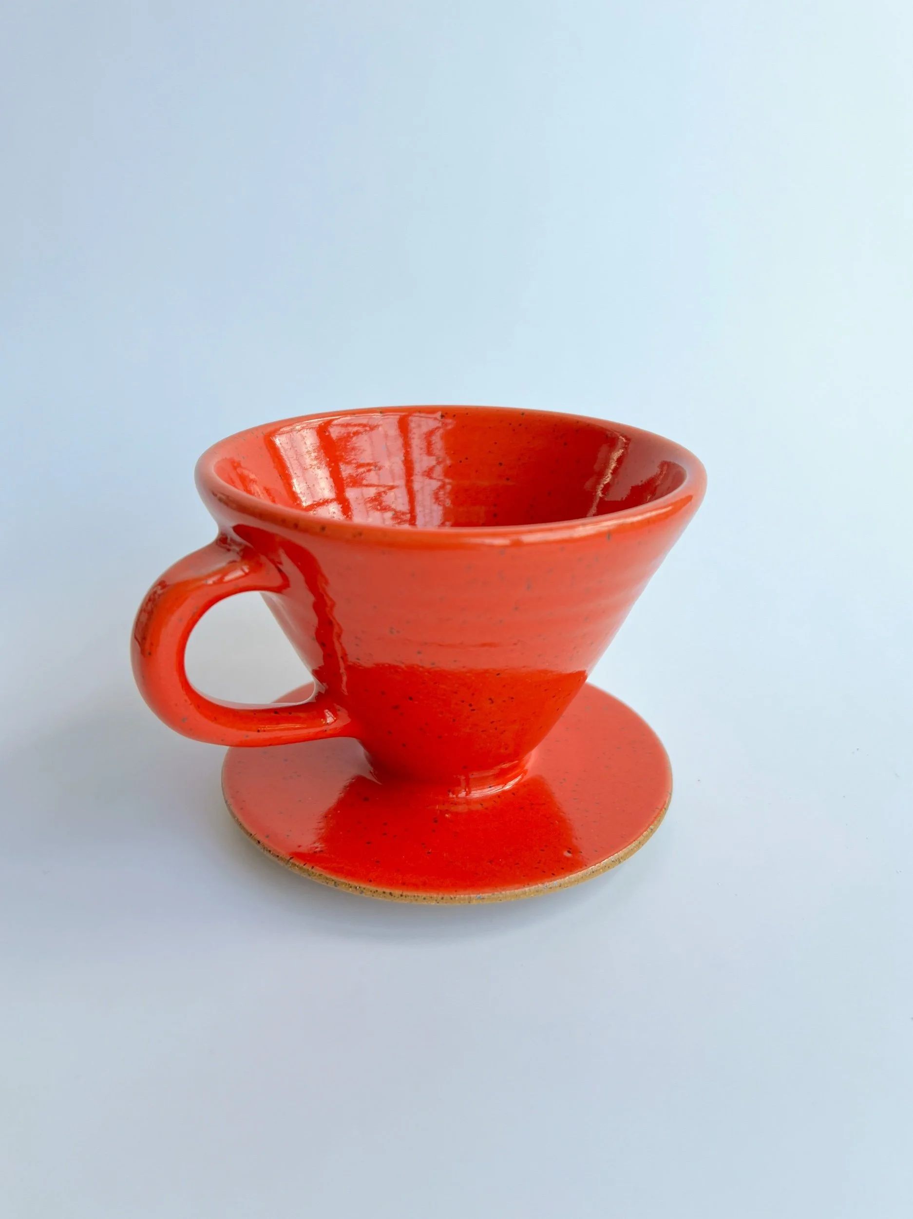 Coffee Pour Over Cone w/ Handle 13
