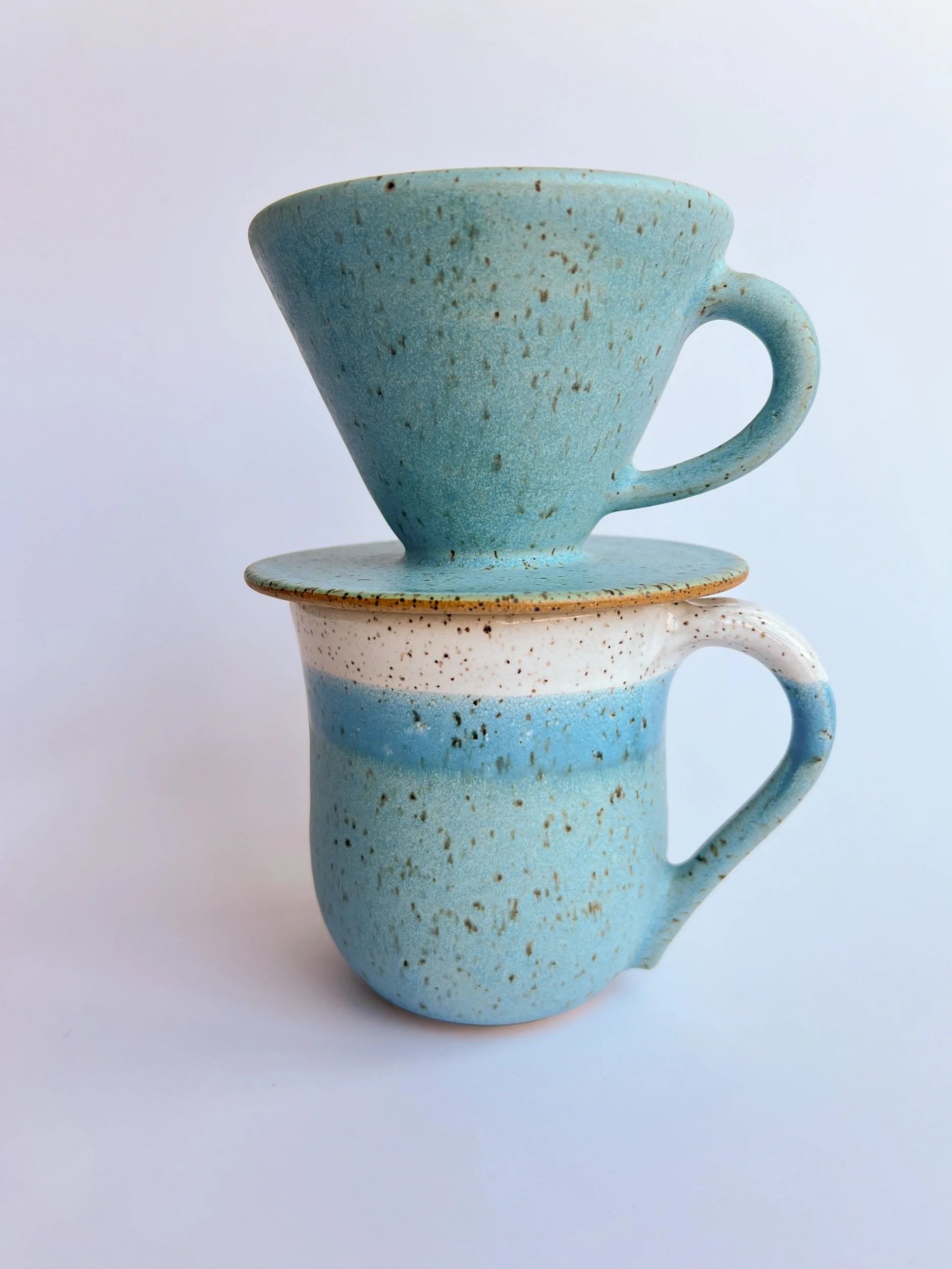Coffee Pour Over Cone w/ Handle 15