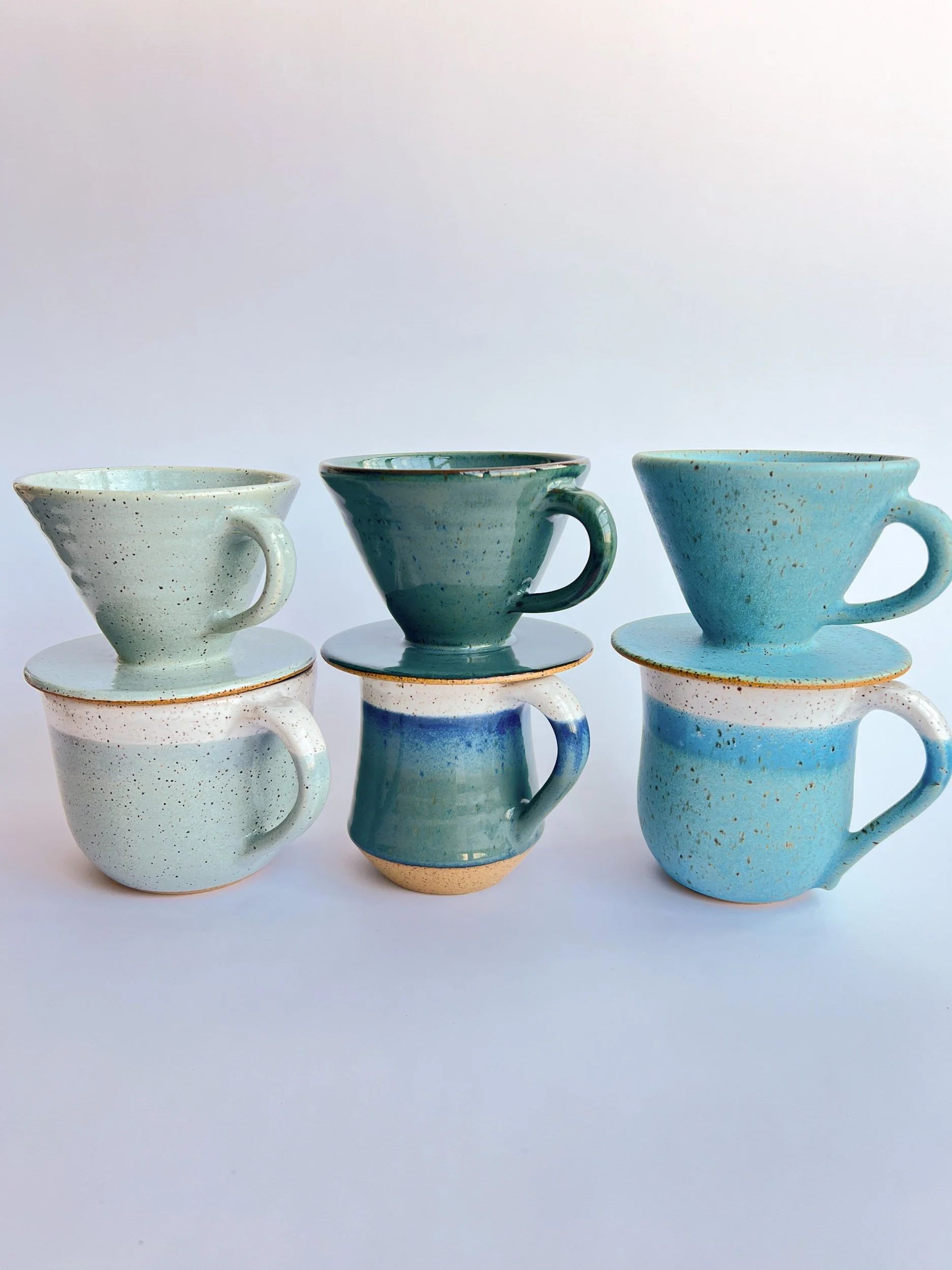 Coffee Pour Over Cone w/ Handle 17