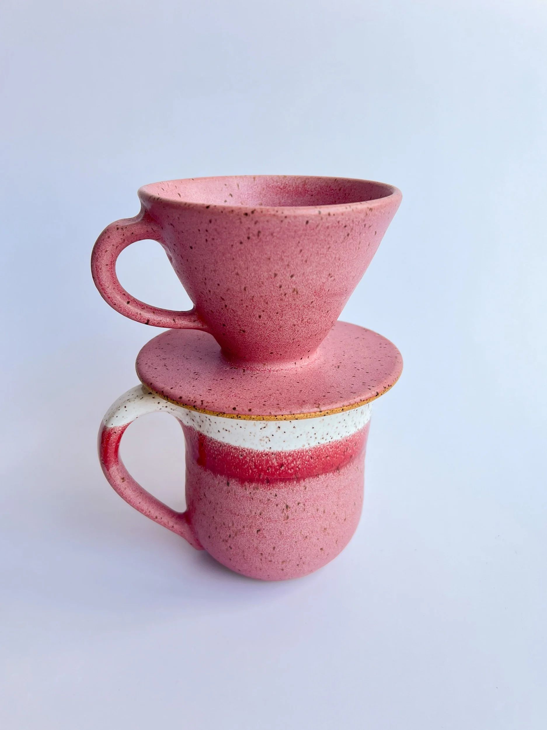 Coffee Pour Over Cone w/ Handle 5