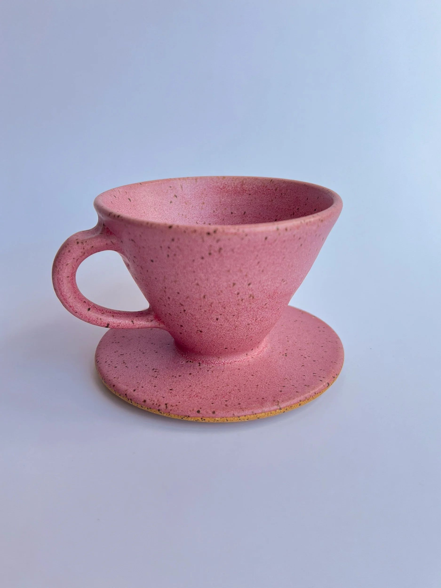 Coffee Pour Over Cone w/ Handle 6
