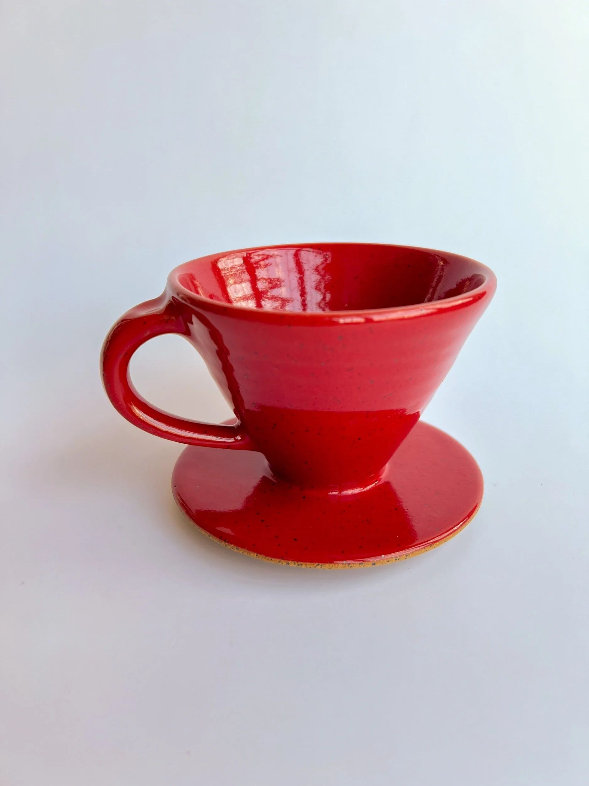 Coffee Pour Over Cone w/ Handle 10