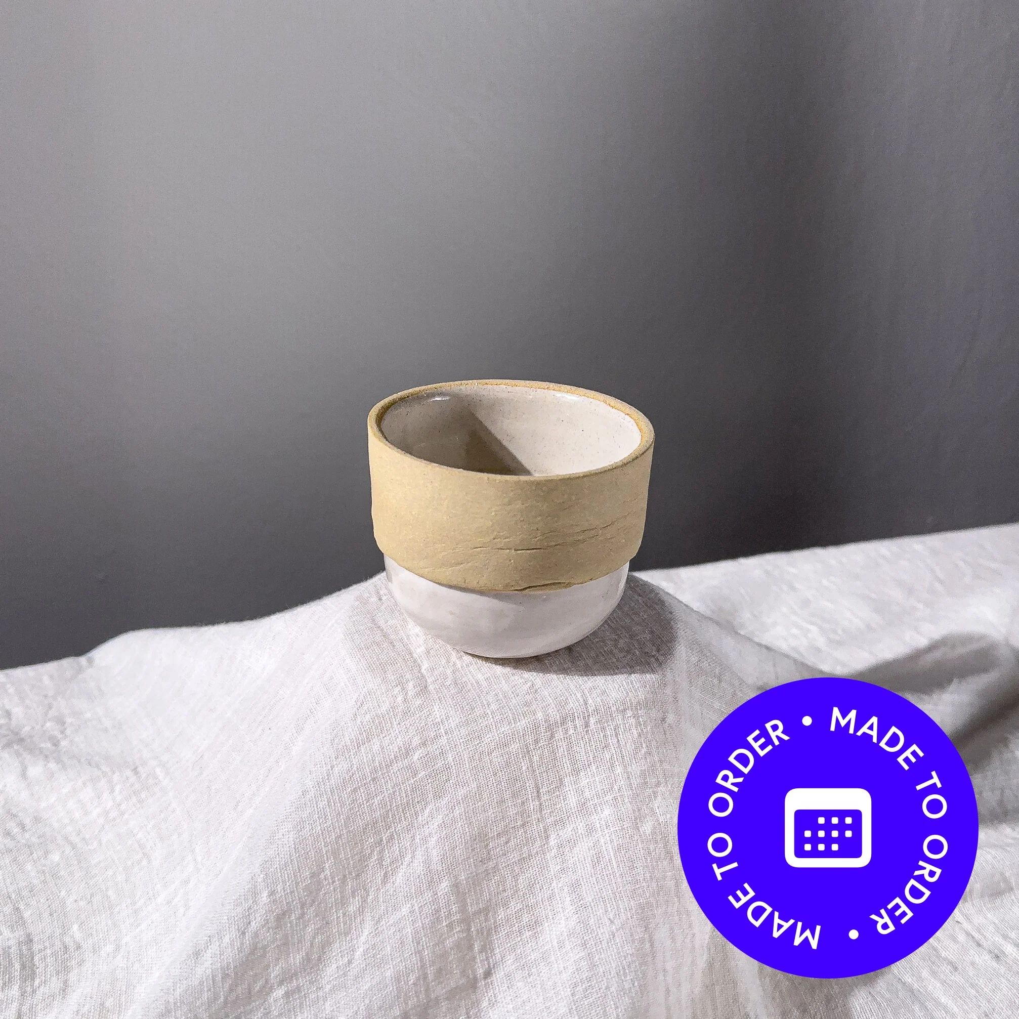 Cappuccino Cup (Made to Order) by DEEP BLACK