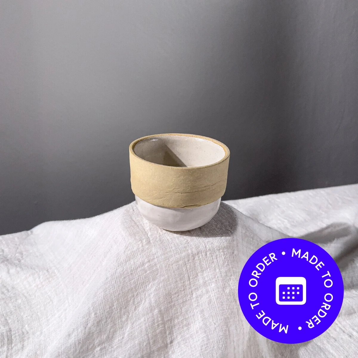 Cappuccino Cup (Made to Order) by DEEP BLACK
