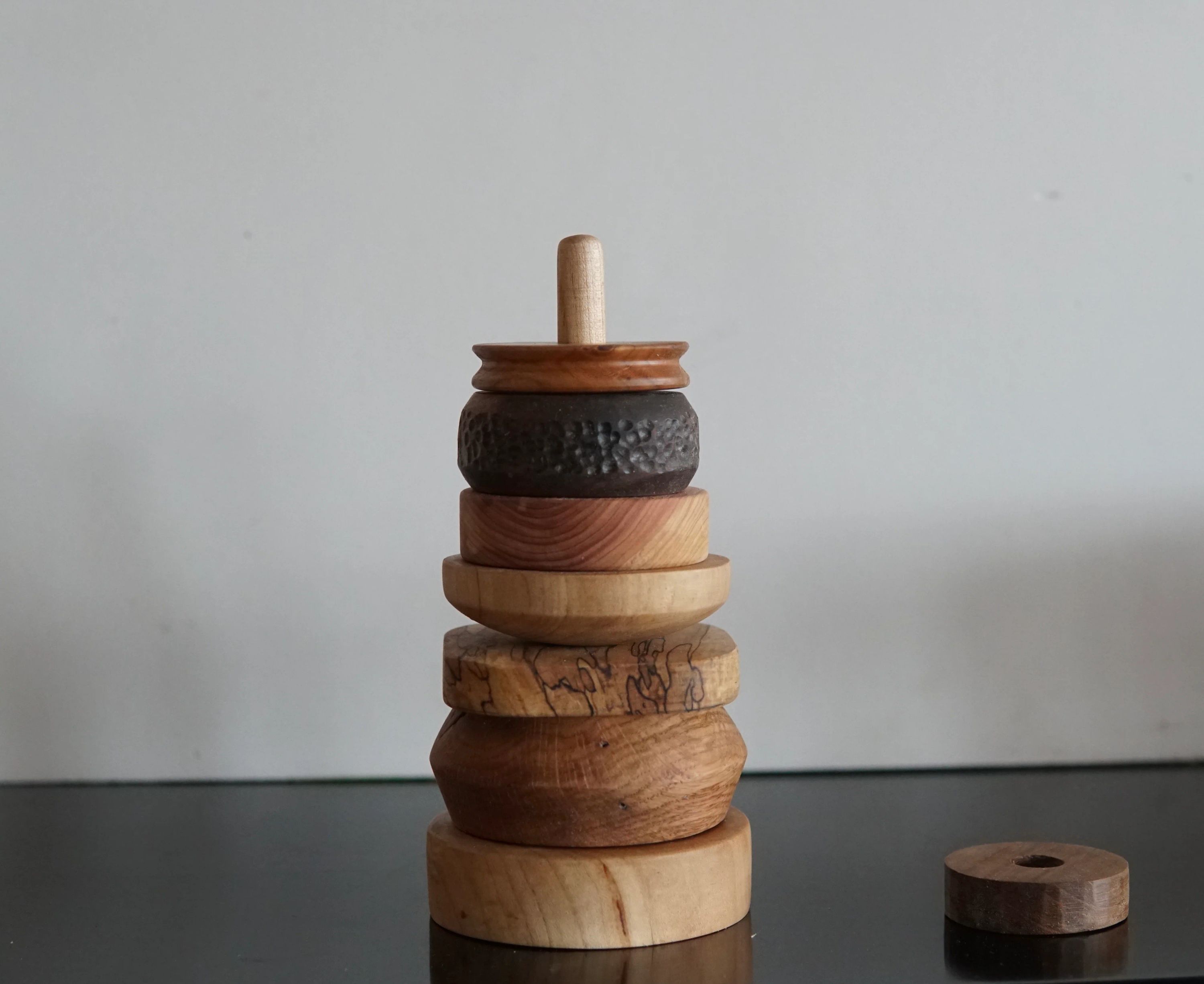Stacker (Make Your Own Sculpture Desk Toy) by Seven Cedars NY